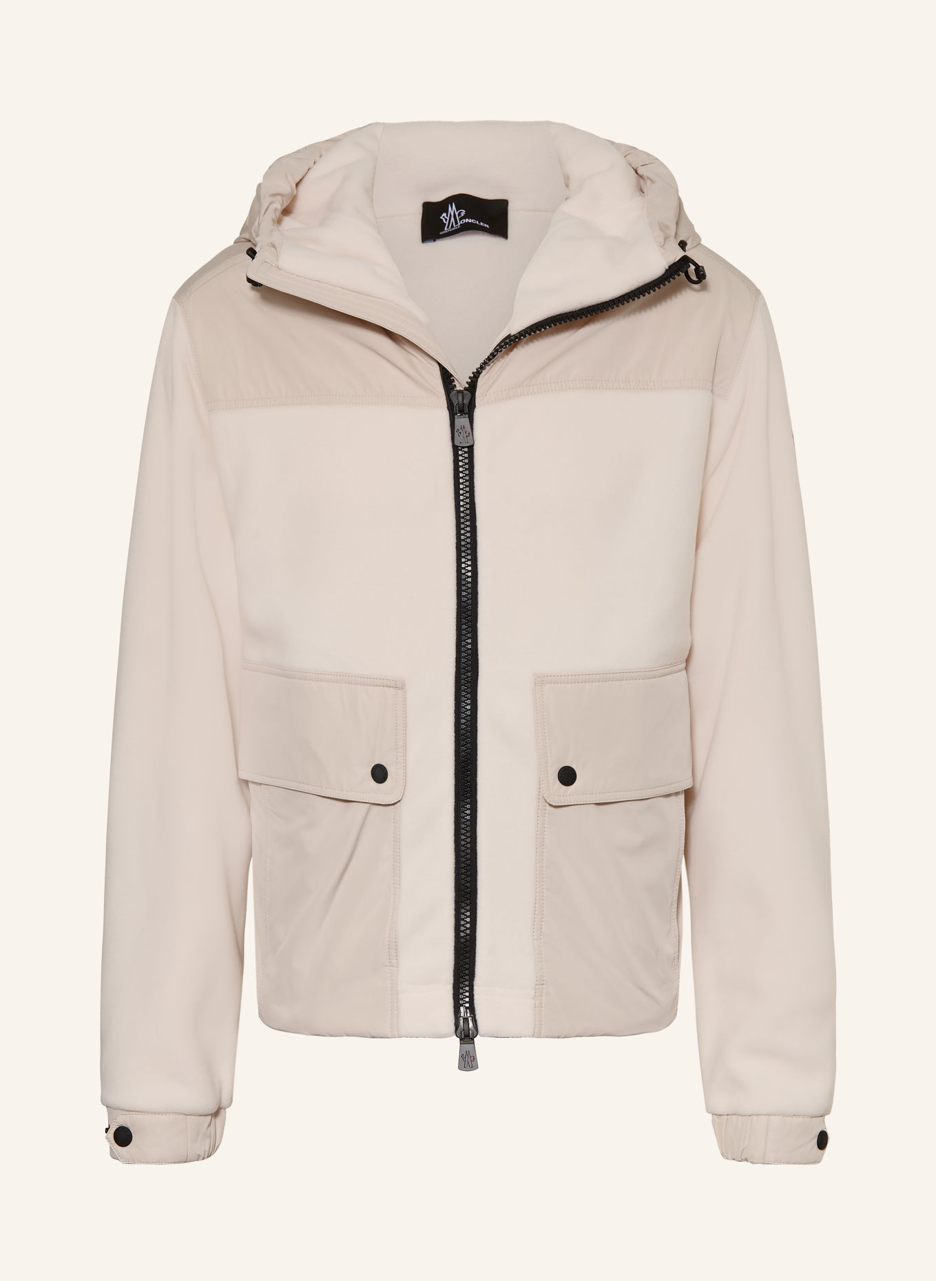 MONCLER GRENOBLE Veste: CRÈME
