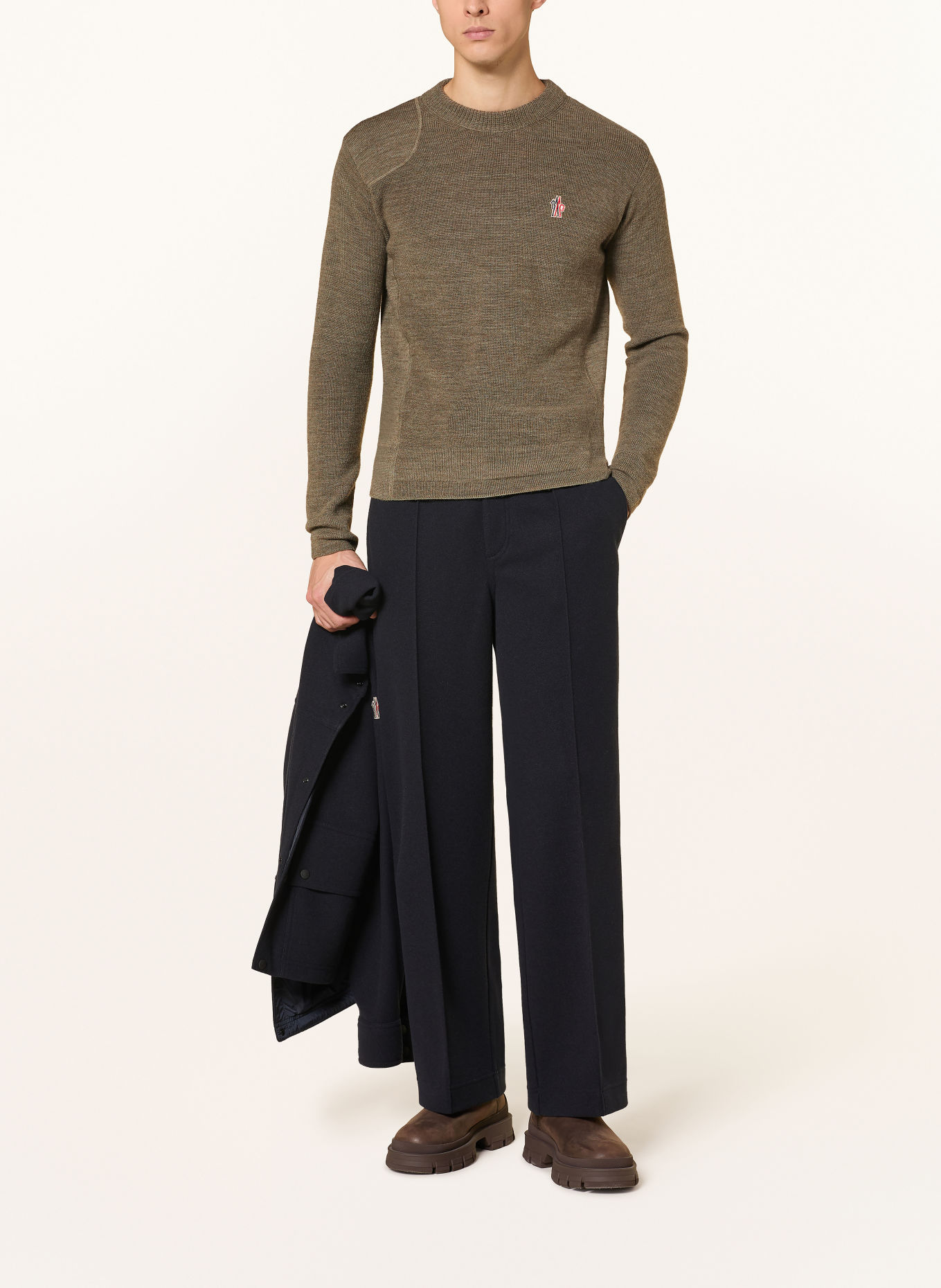 MONCLER GRENOBLE Sweater: DARK GREEN
