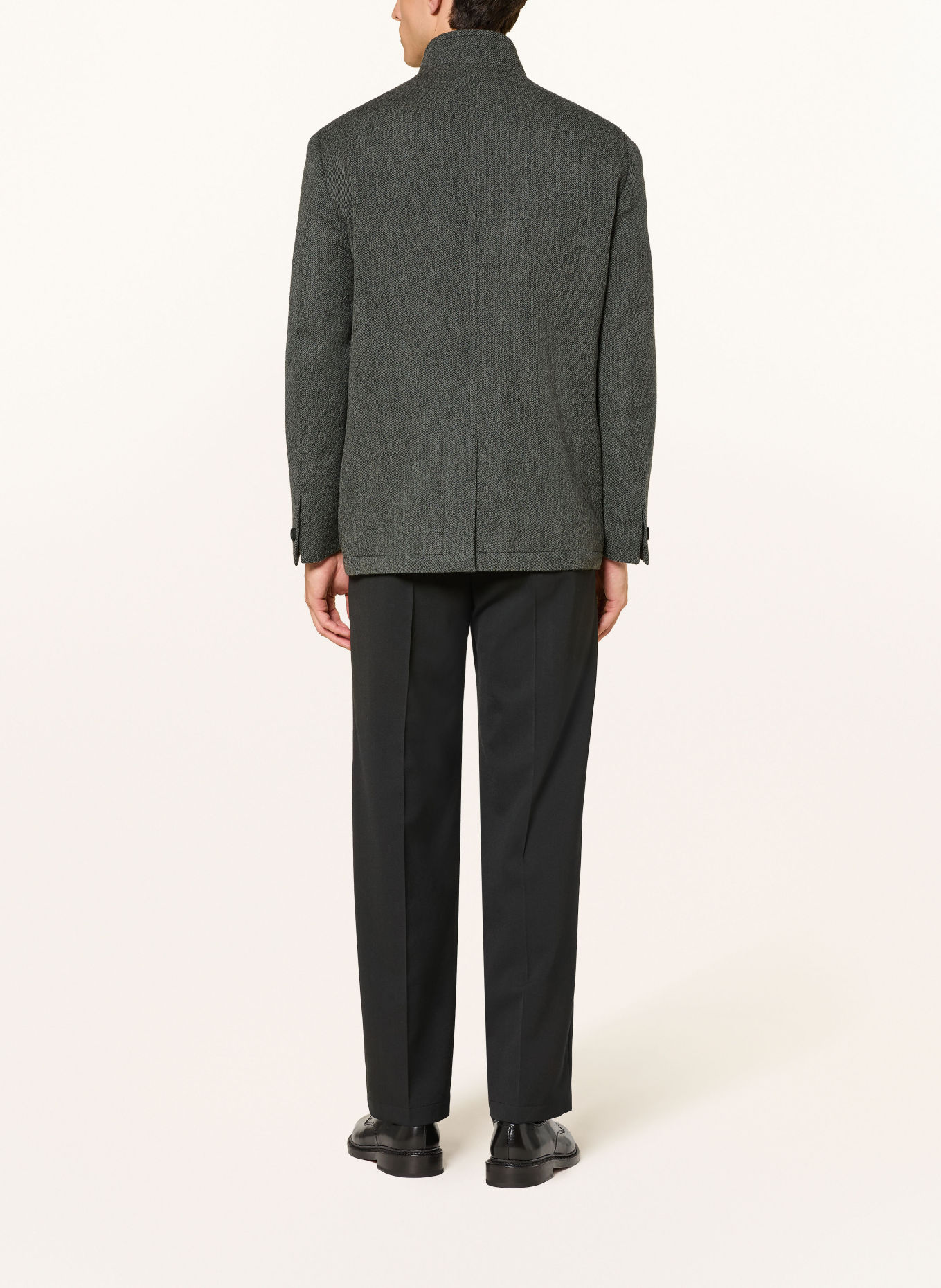 STRELLSON BARNABY Overshirt: GRAY / DARK GRAY
