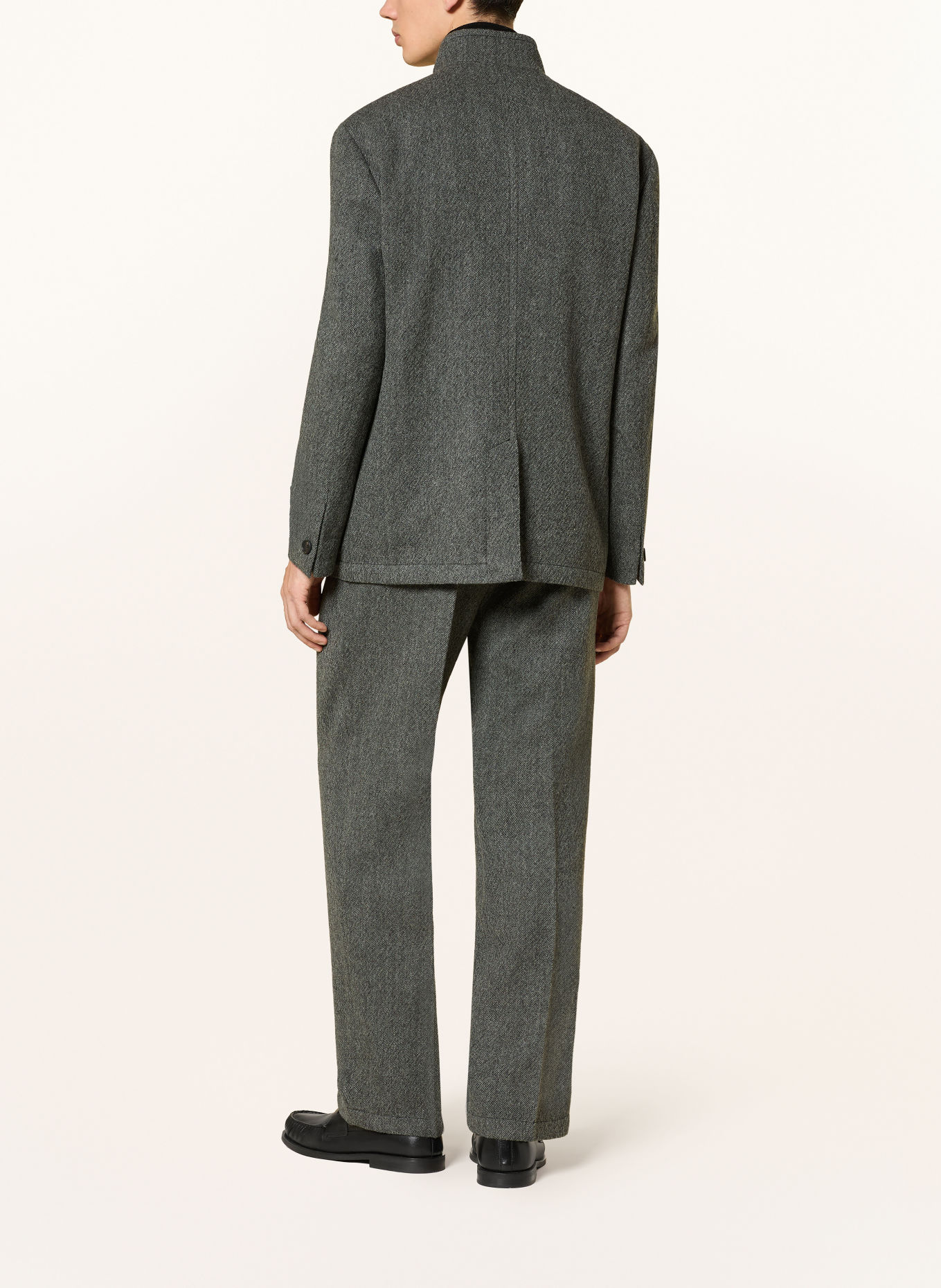 STRELLSON BARNABY Overshirt: GRAY / DARK GRAY