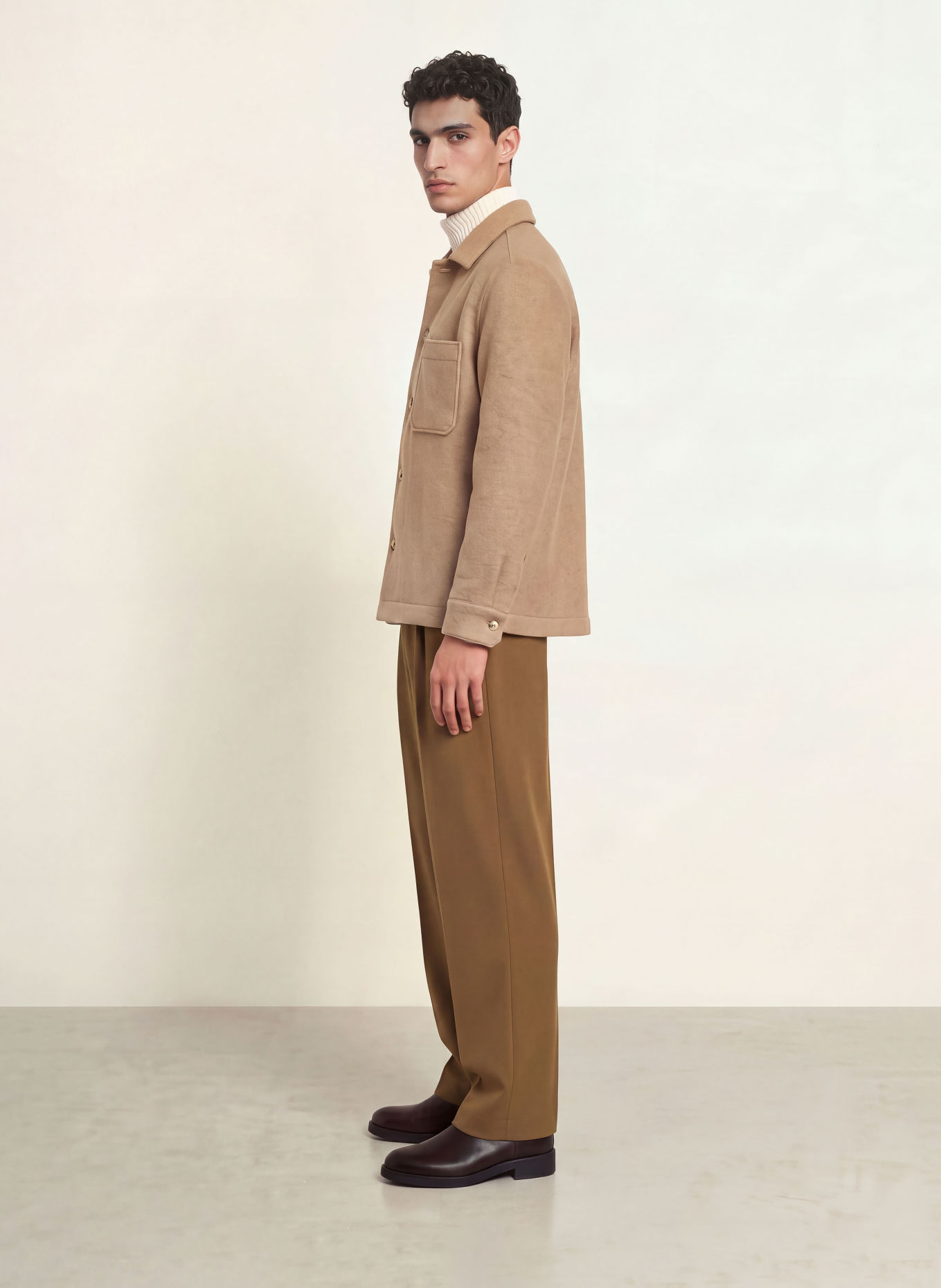 STRELLSON Overshirt NORIS-J: BEIGE