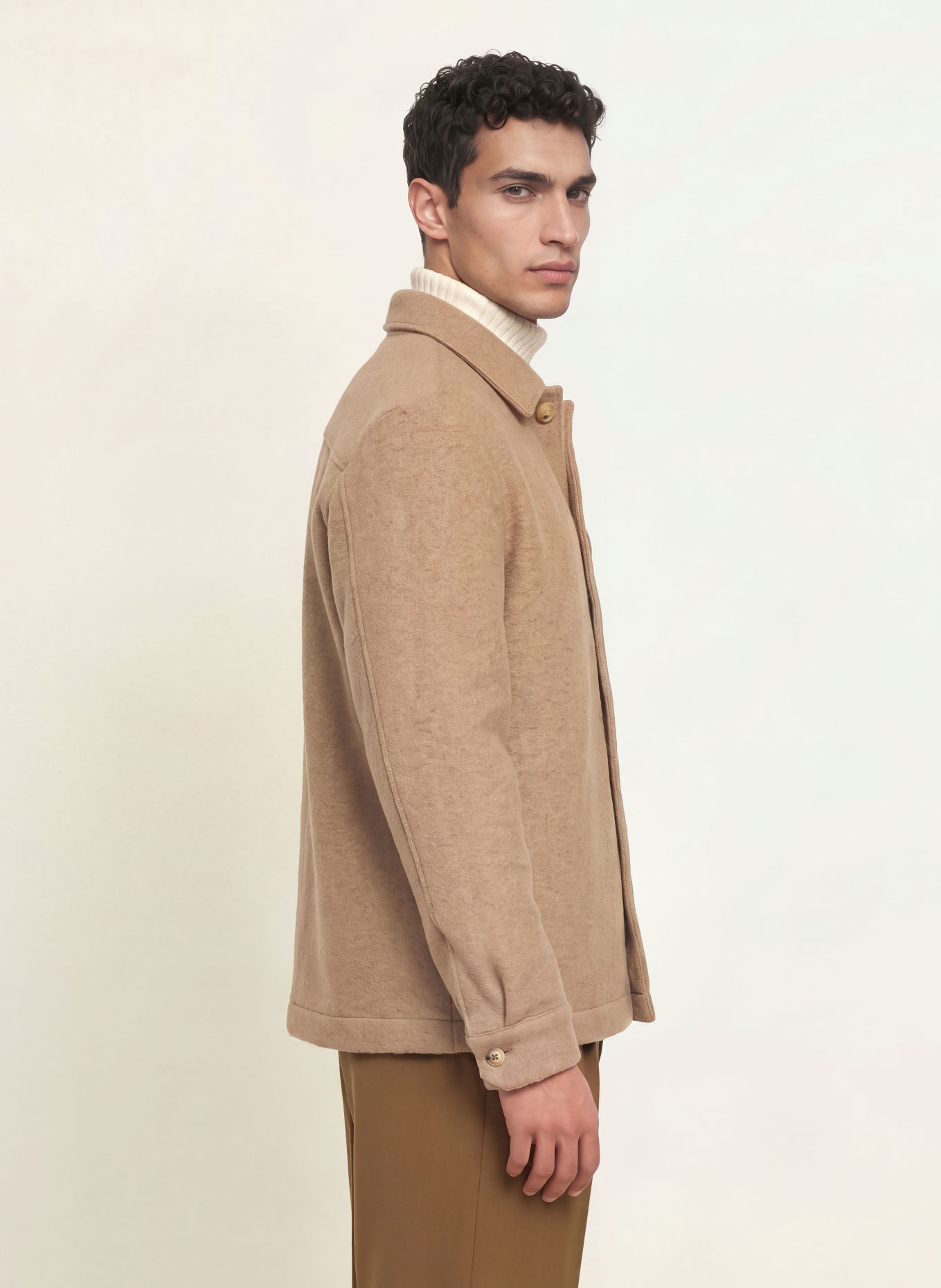 STRELLSON Overshirt NORIS-J: BEIGE