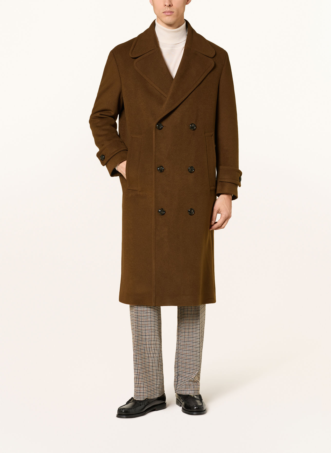 STRELLSON Ullkappa ARCHIVE TRENCH 2.0: BRUN