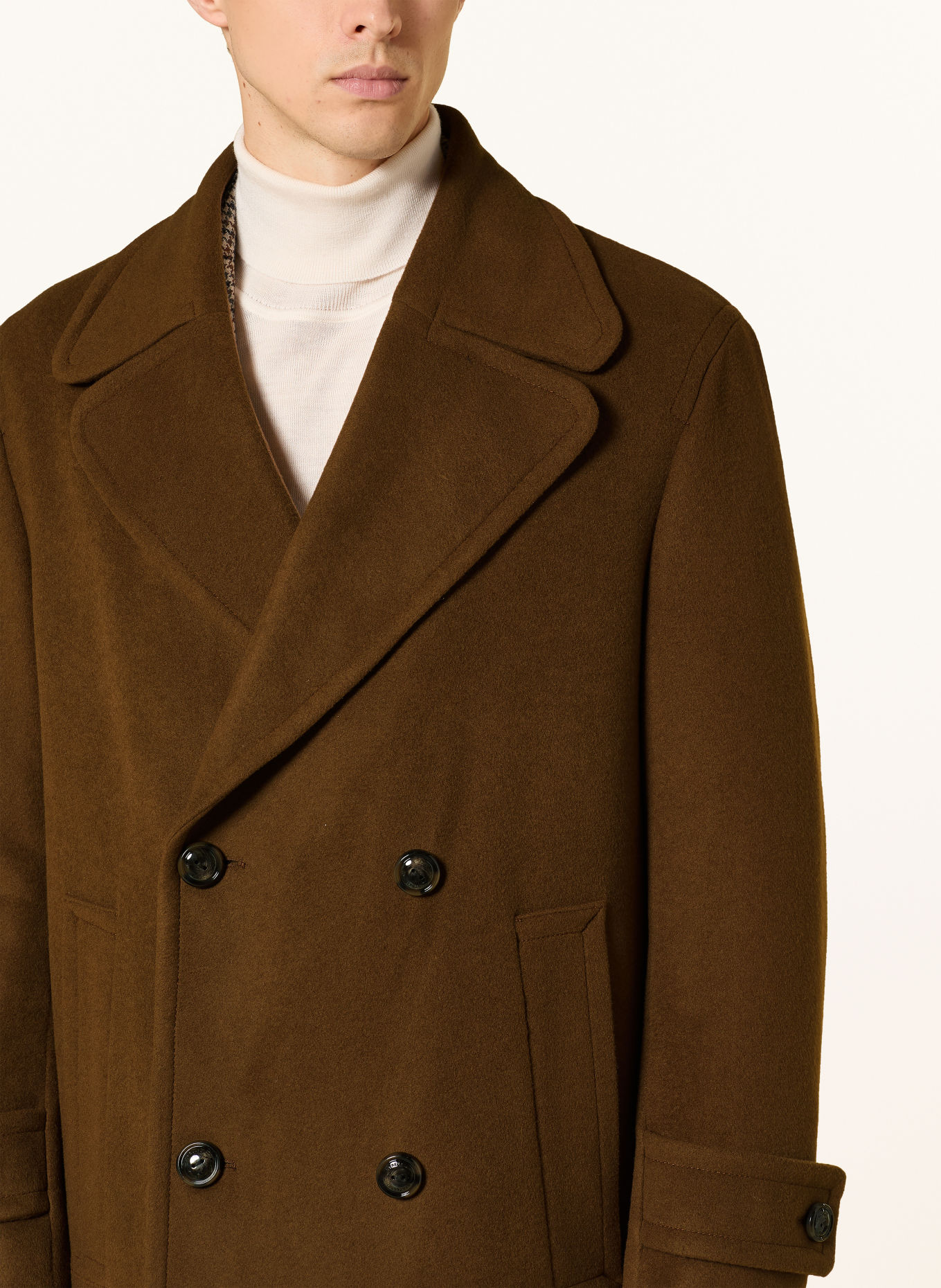 STRELLSON Ullkappa ARCHIVE TRENCH 2.0: BRUN