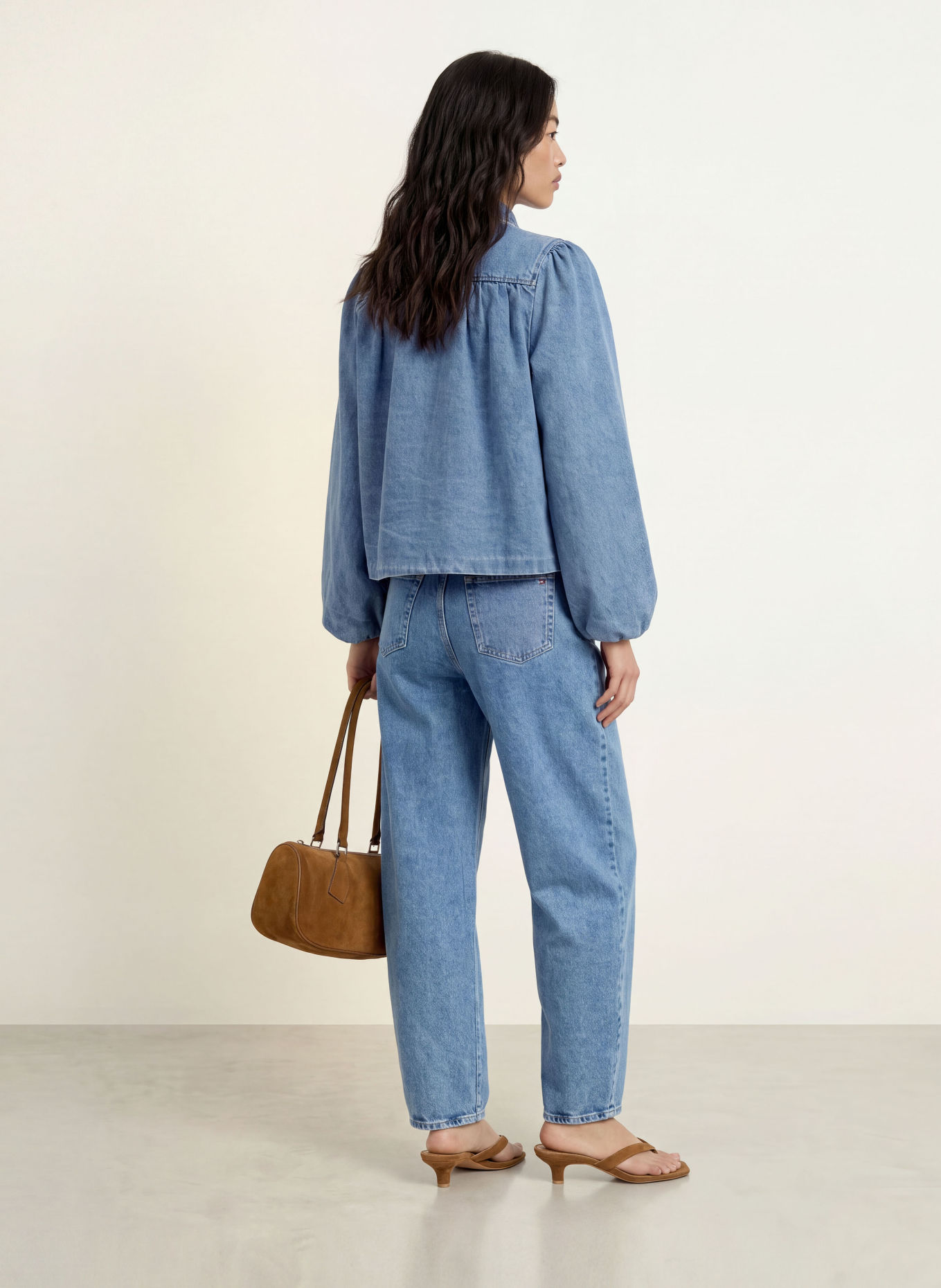 NEO NOIR Jachetă din denim TIRSA: ALBASTRU