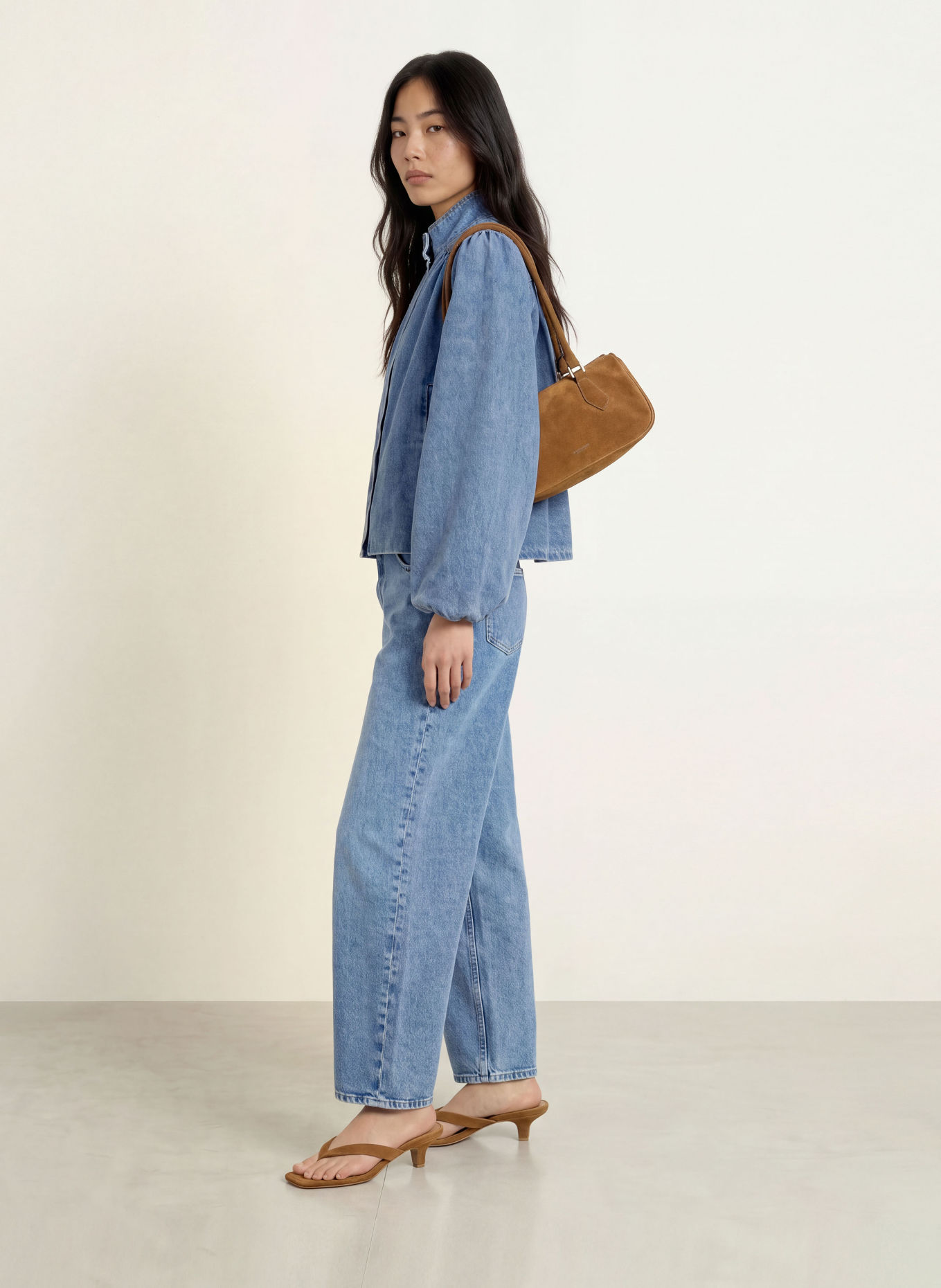 NEO NOIR Jachetă din denim TIRSA: ALBASTRU