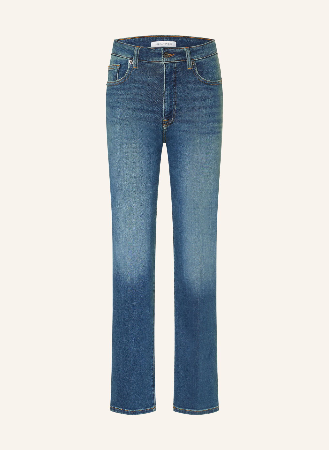 GOOD AMERICAN Straight jeans GOOD TRUE STRAIGHT: 1132 indigo