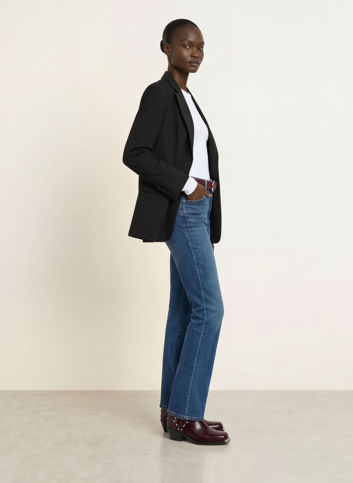 GOOD AMERICAN Straight jeans GOOD TRUE STRAIGHT: 1132 indigo