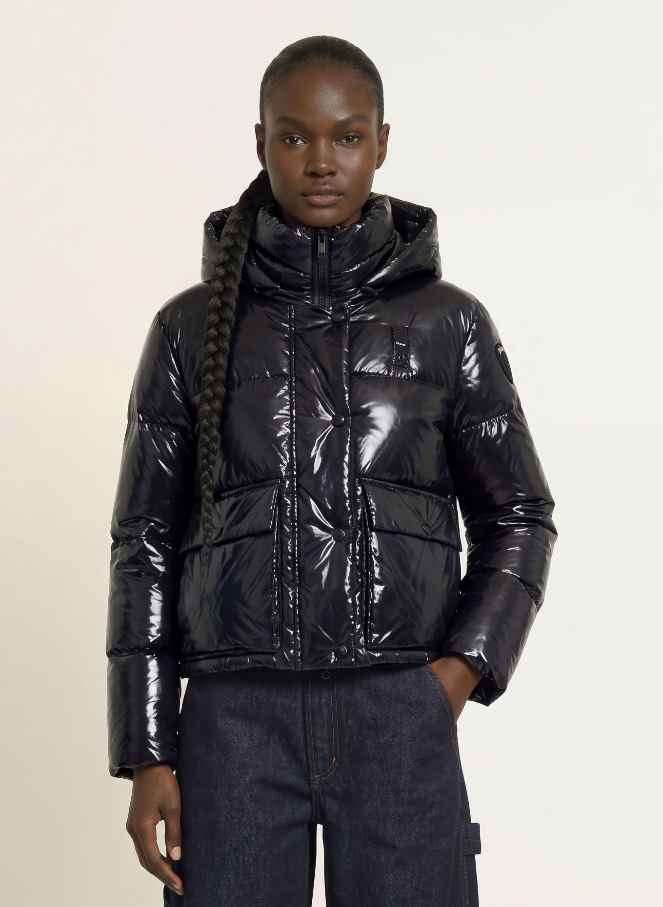 Blauer CLARE Down Jacket: BLACK