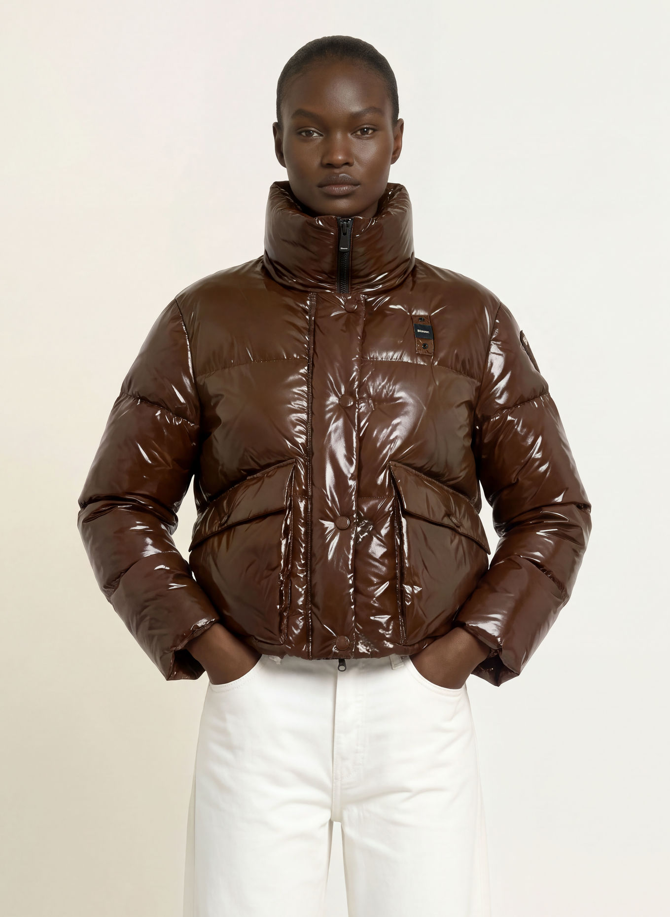 Blauer CLARE Down Jacket: BROWN