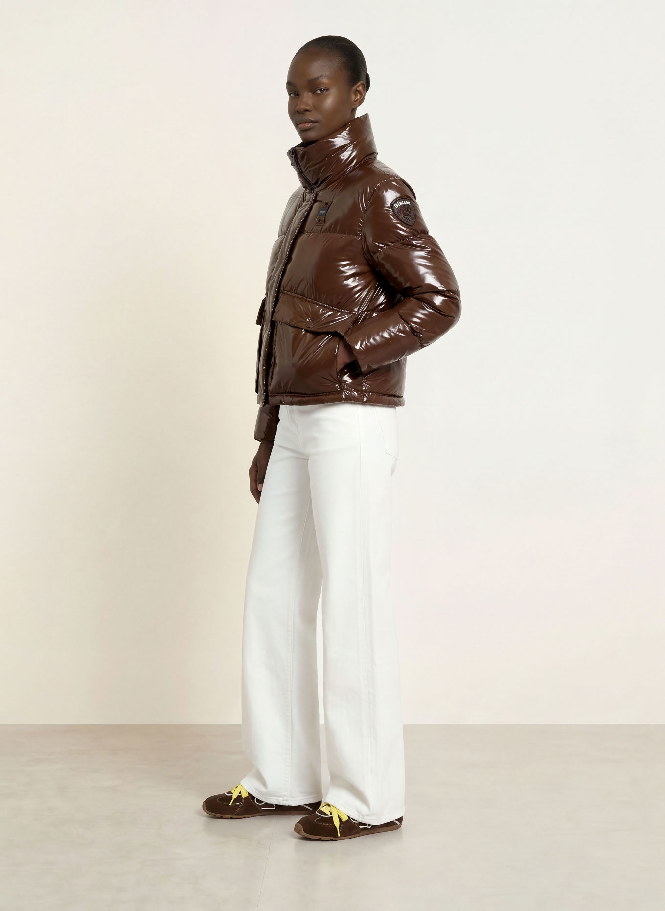 Blauer CLARE Down Jacket: BROWN