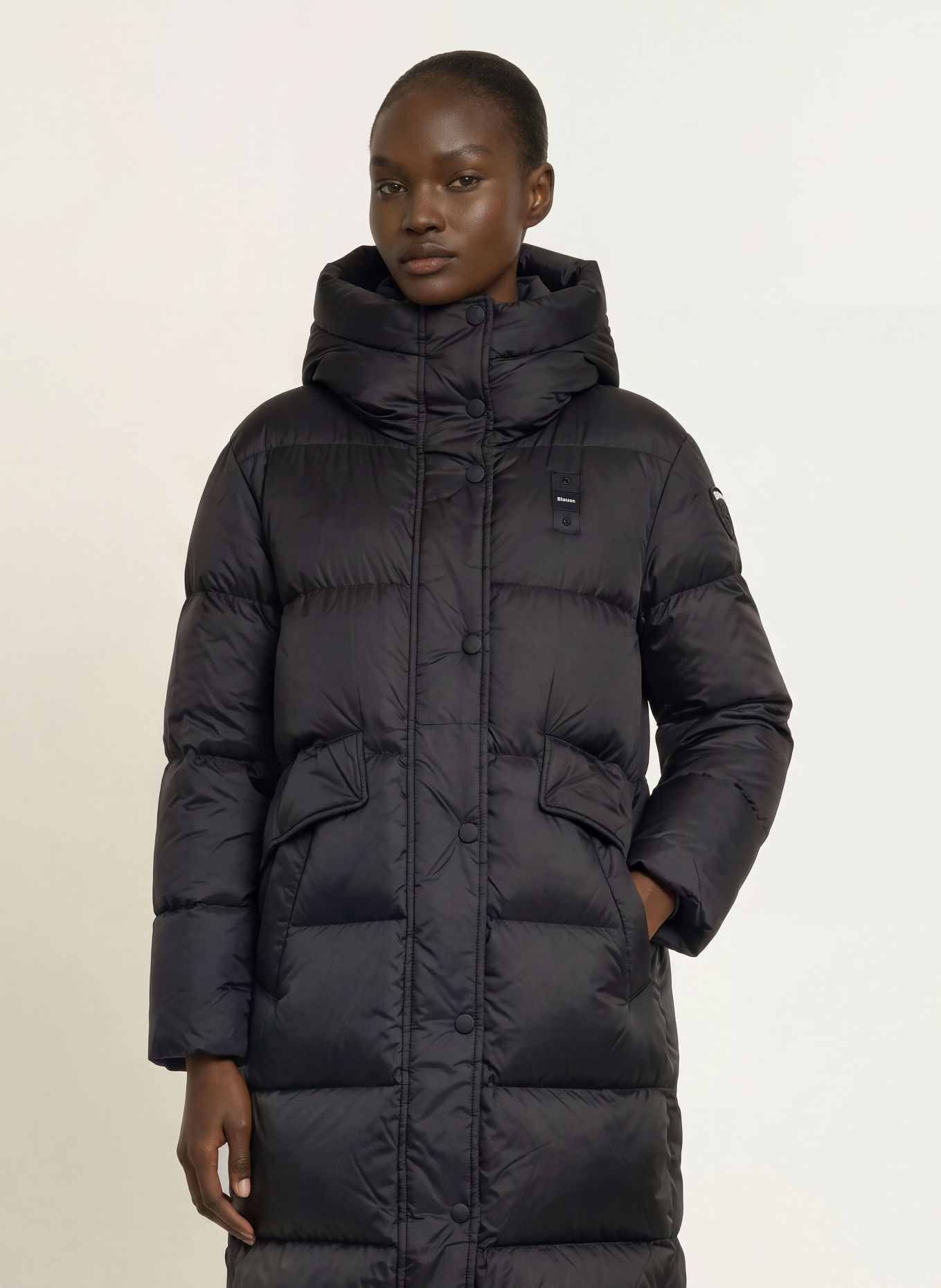 Blauer LENA Down coat: BLACK