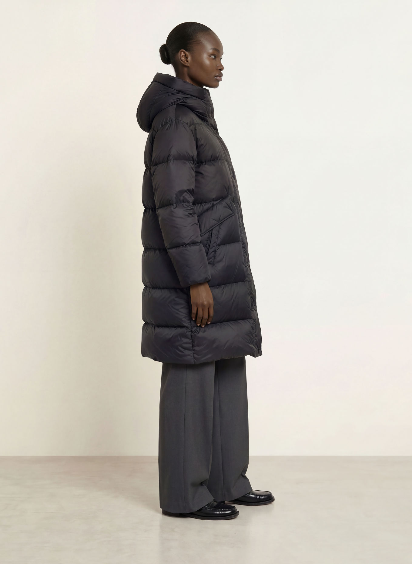 Blauer LENA Down coat: BLACK