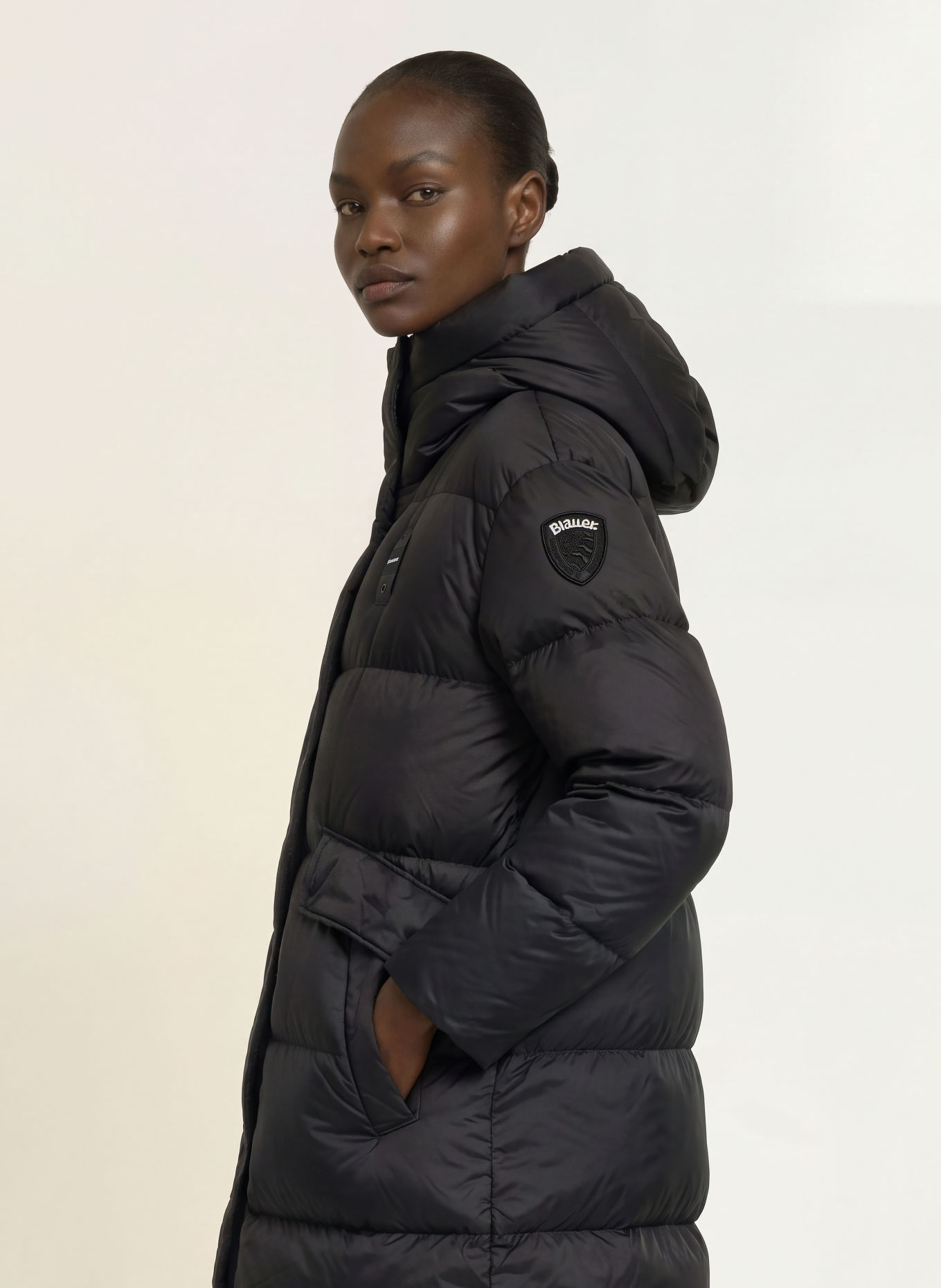 Blauer LENA Down coat: BLACK