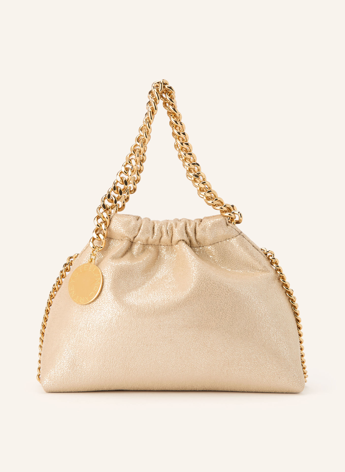 STELLA McCARTNEY Umhängetasche FALABELLA MINI: GOLD