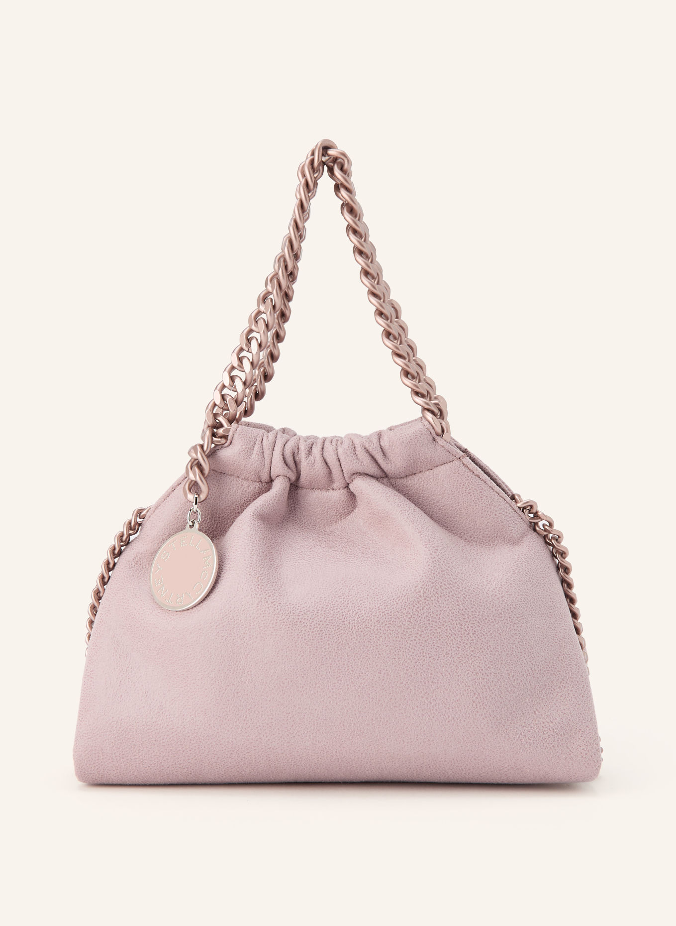 STELLA McCARTNEY Kabelka přes rameno FALABELLA MINI: RŮŽOVÁ