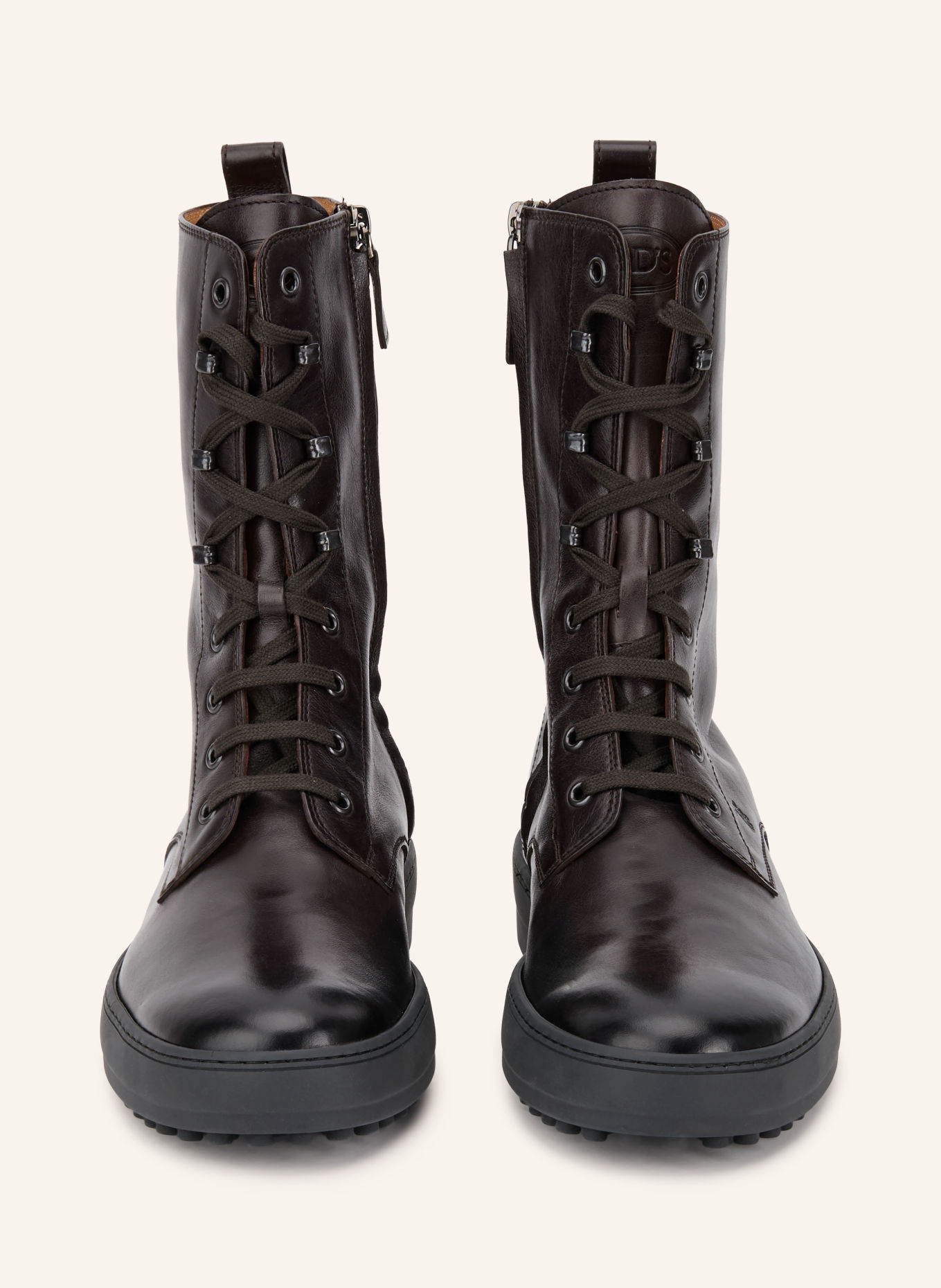 TOD'S Schnürboots: DUNKELBRAUN