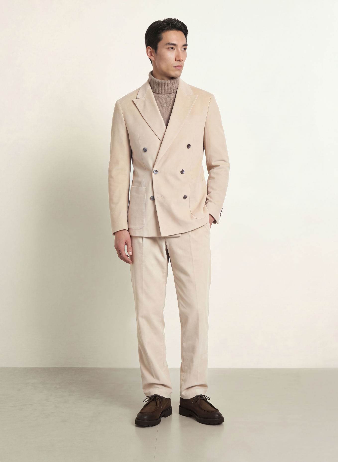 STRELLSON ASHTON Slim Fit Corduroy Suit Jacket: 103 Natural 103