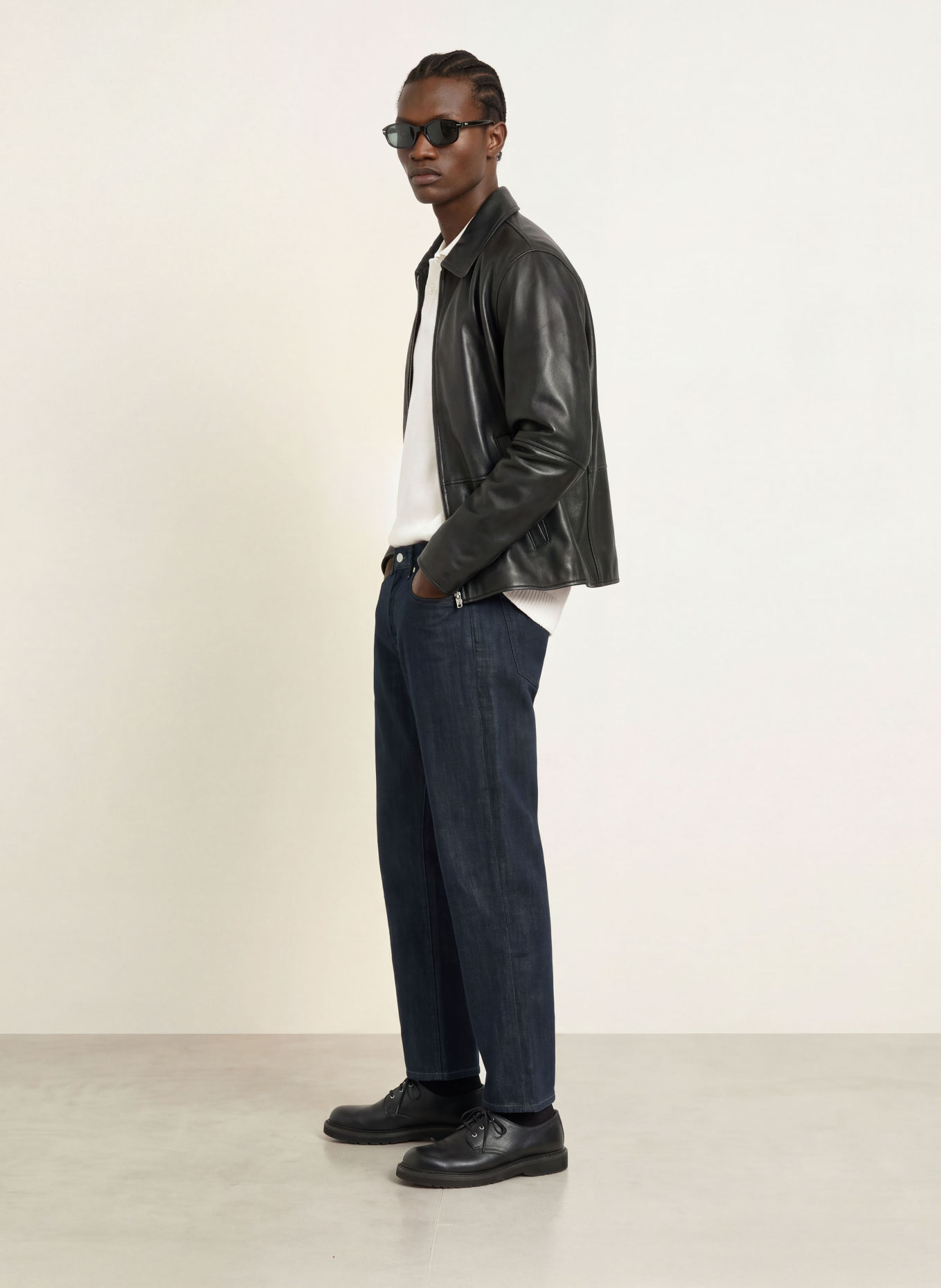 STRELLSON TAN Relaxed Fit Jeans: 405 Dark Blue 405