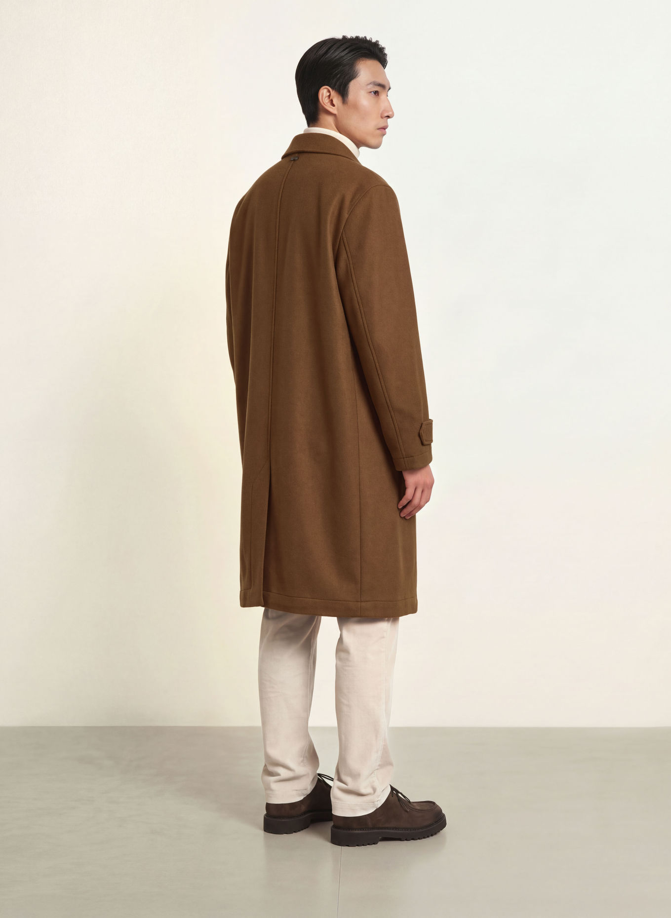 STRELLSON Manteau en laine BARLETTA: MARRON