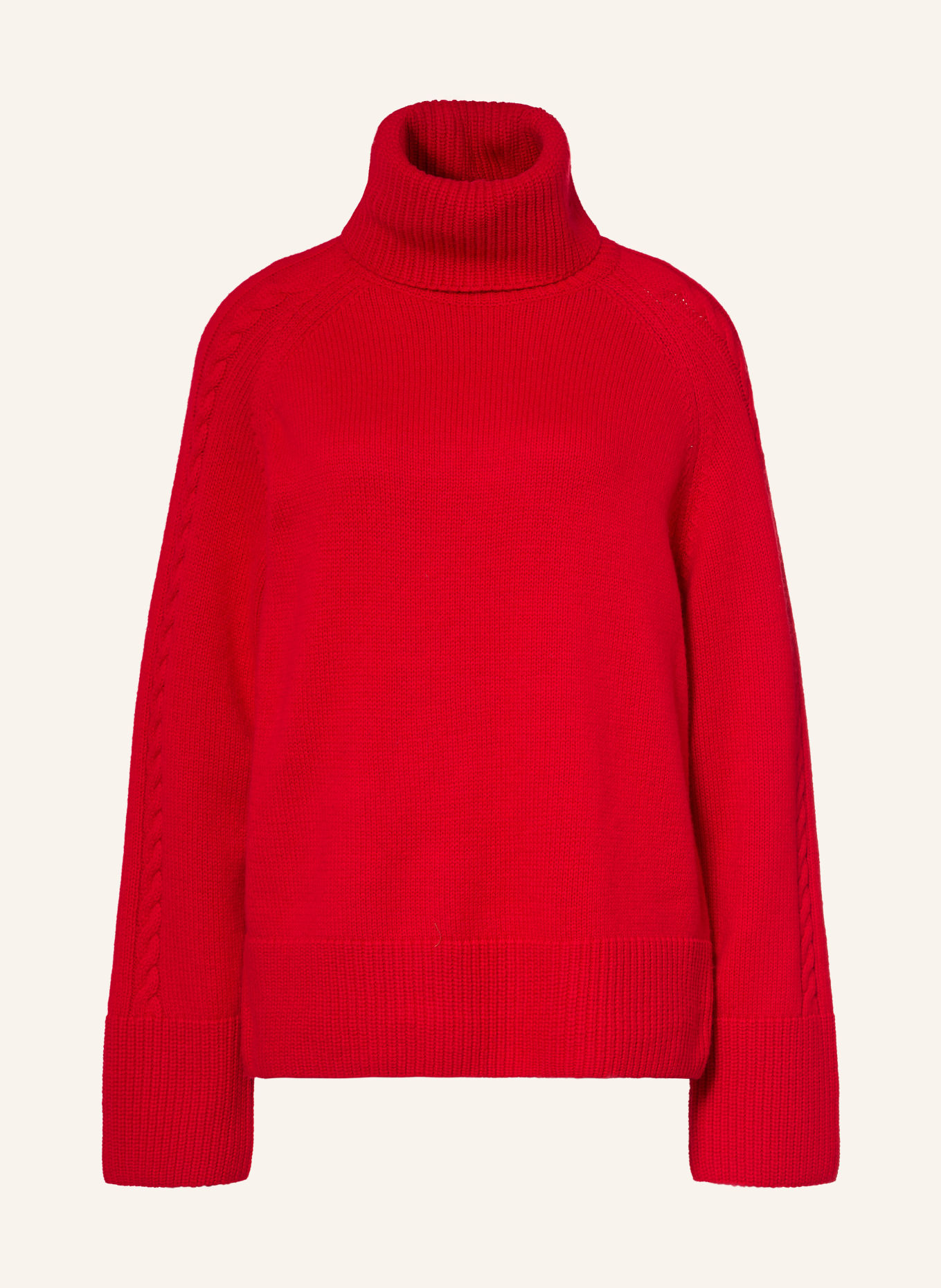 GRACE & MILA BASTILLE Turtleneck sweater: RED