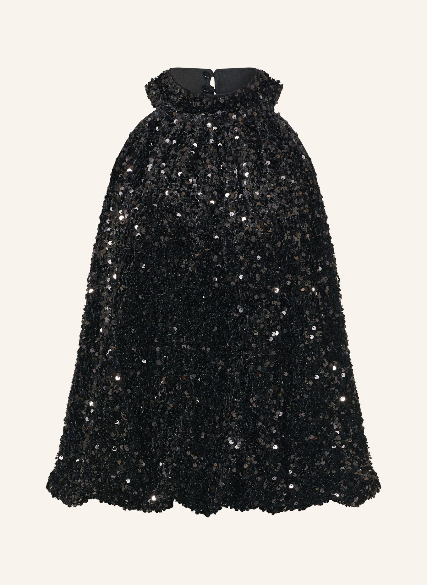 GRACE & MILA BECKY Blouse with Sequins: BLACK