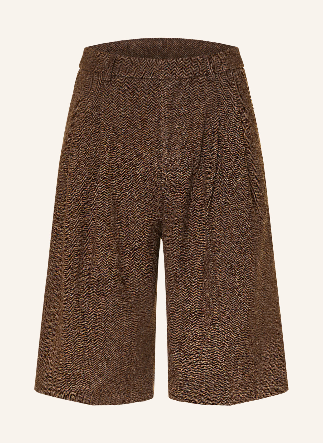 GRACE & MILA Shorts BRADI: BRAUN / SCHWARZ