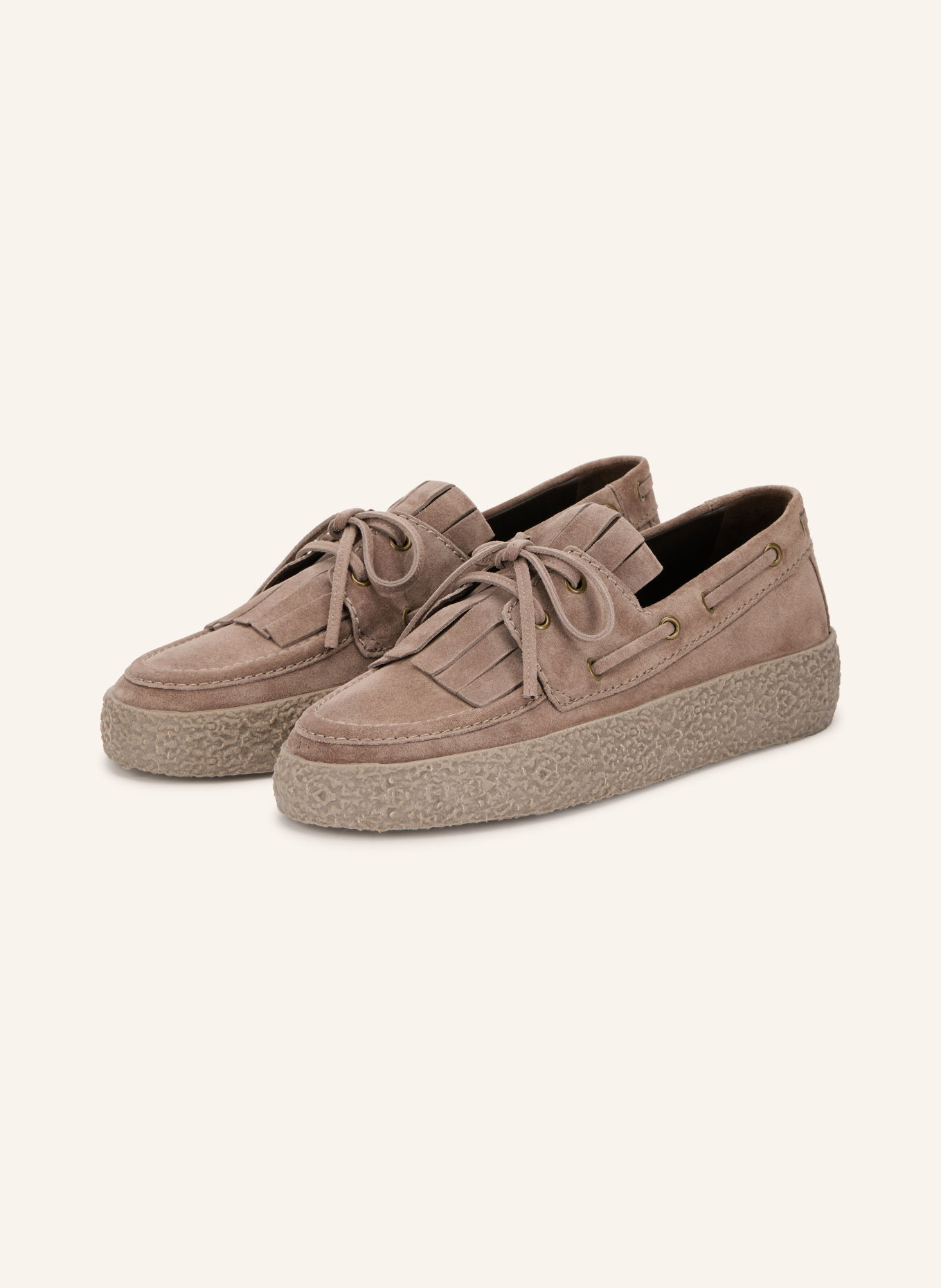 KENNEL & SCHMENGER Chaussures bateau PIT: TAUPE