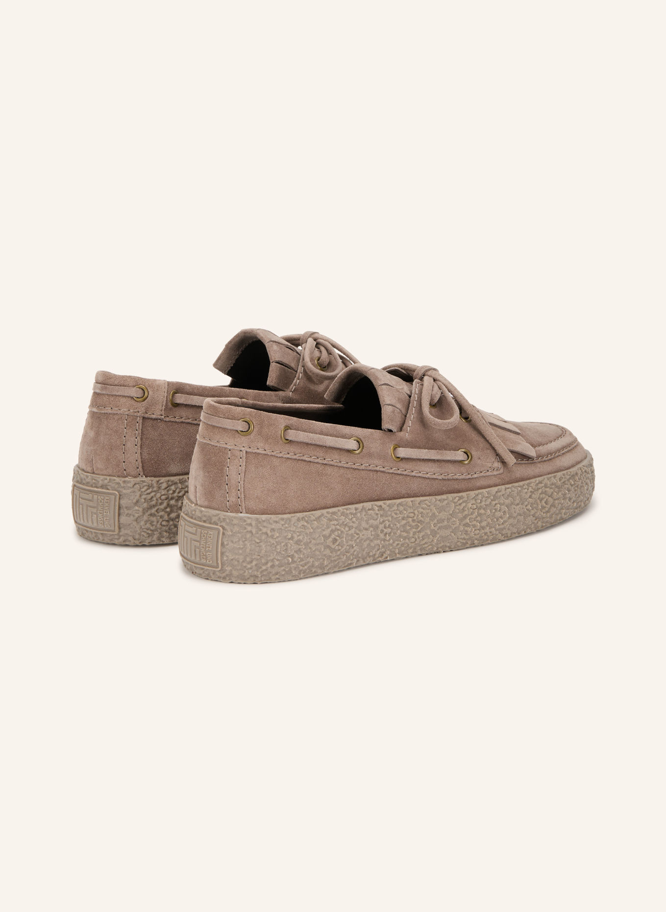 KENNEL & SCHMENGER Chaussures bateau PIT: TAUPE