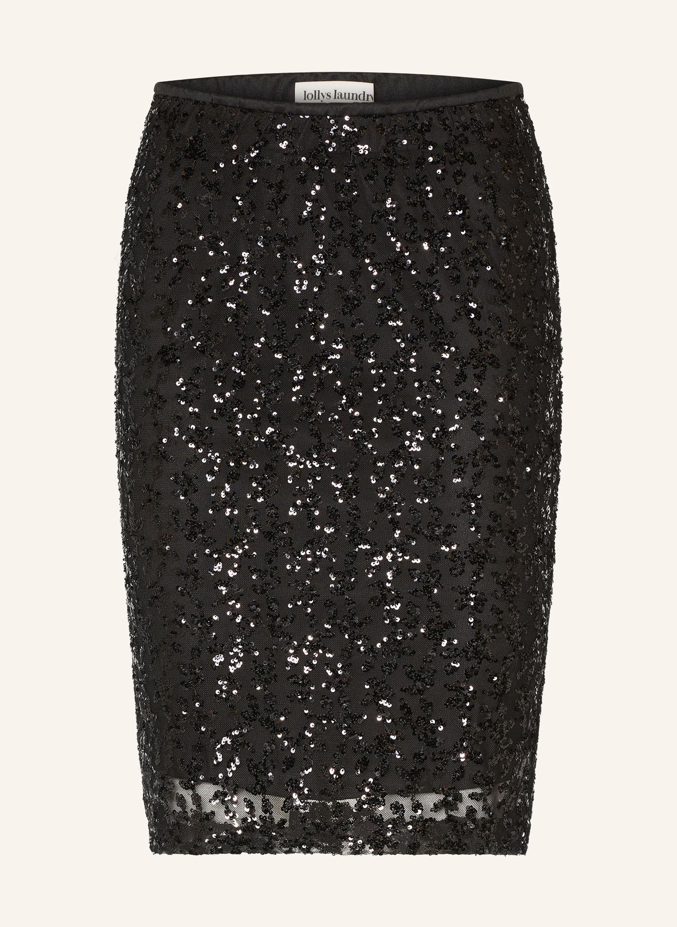 lollys laundry Jupe ANNALL à paillettes: NOIR