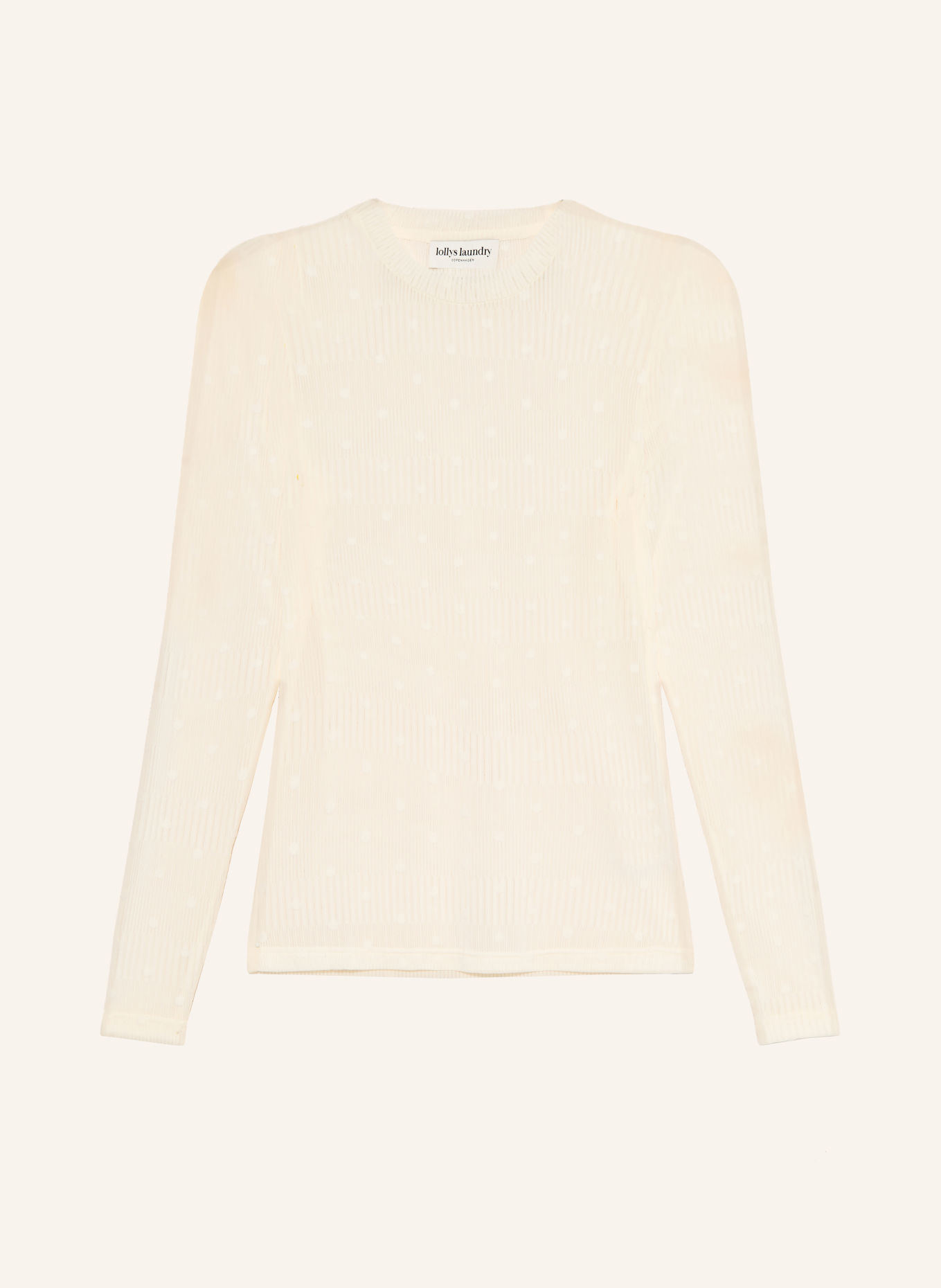 lollys laundry Longsleeve IRIELL: CREME