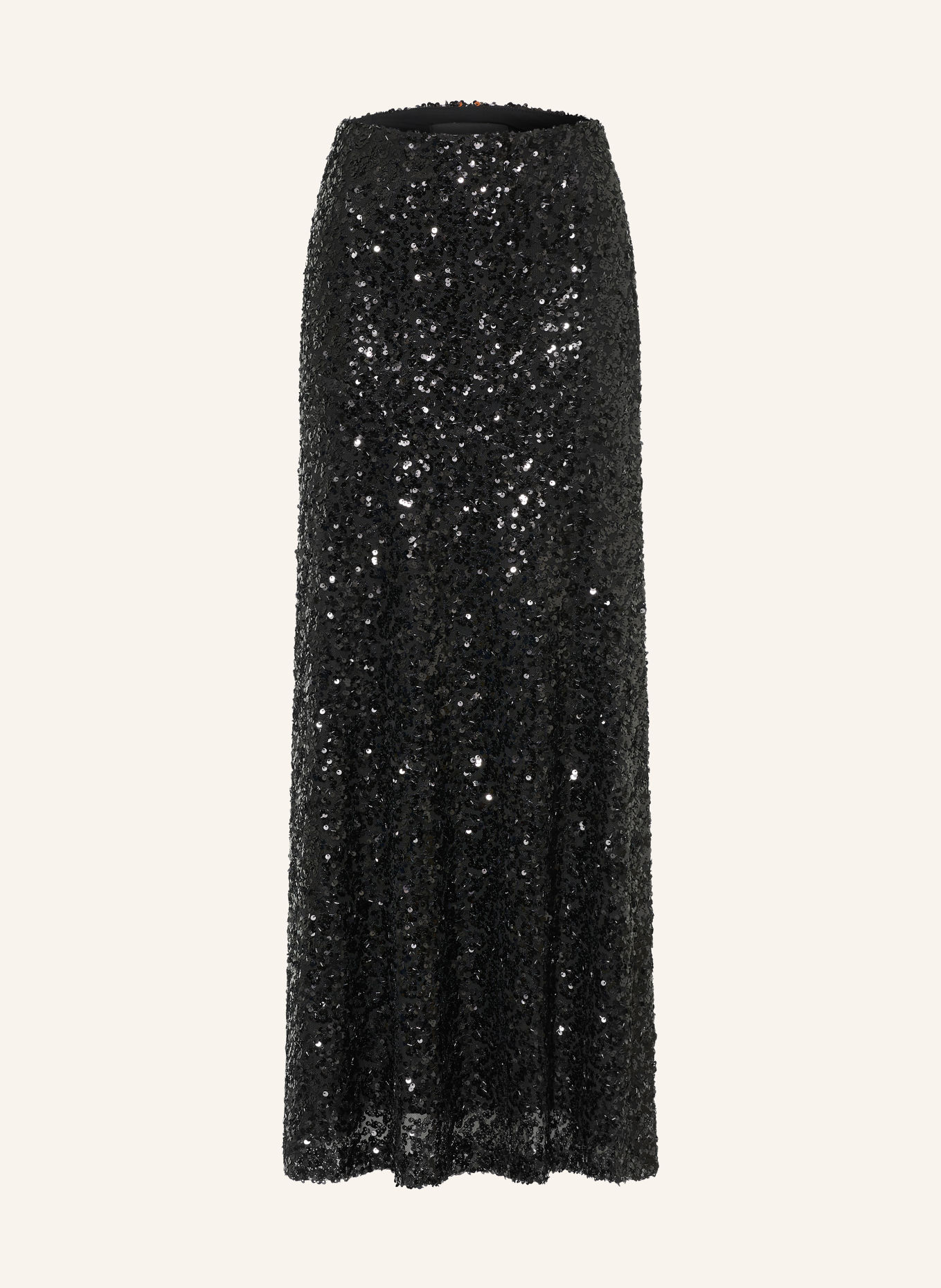UNDRESS CODE Sequin skirt: BLACK