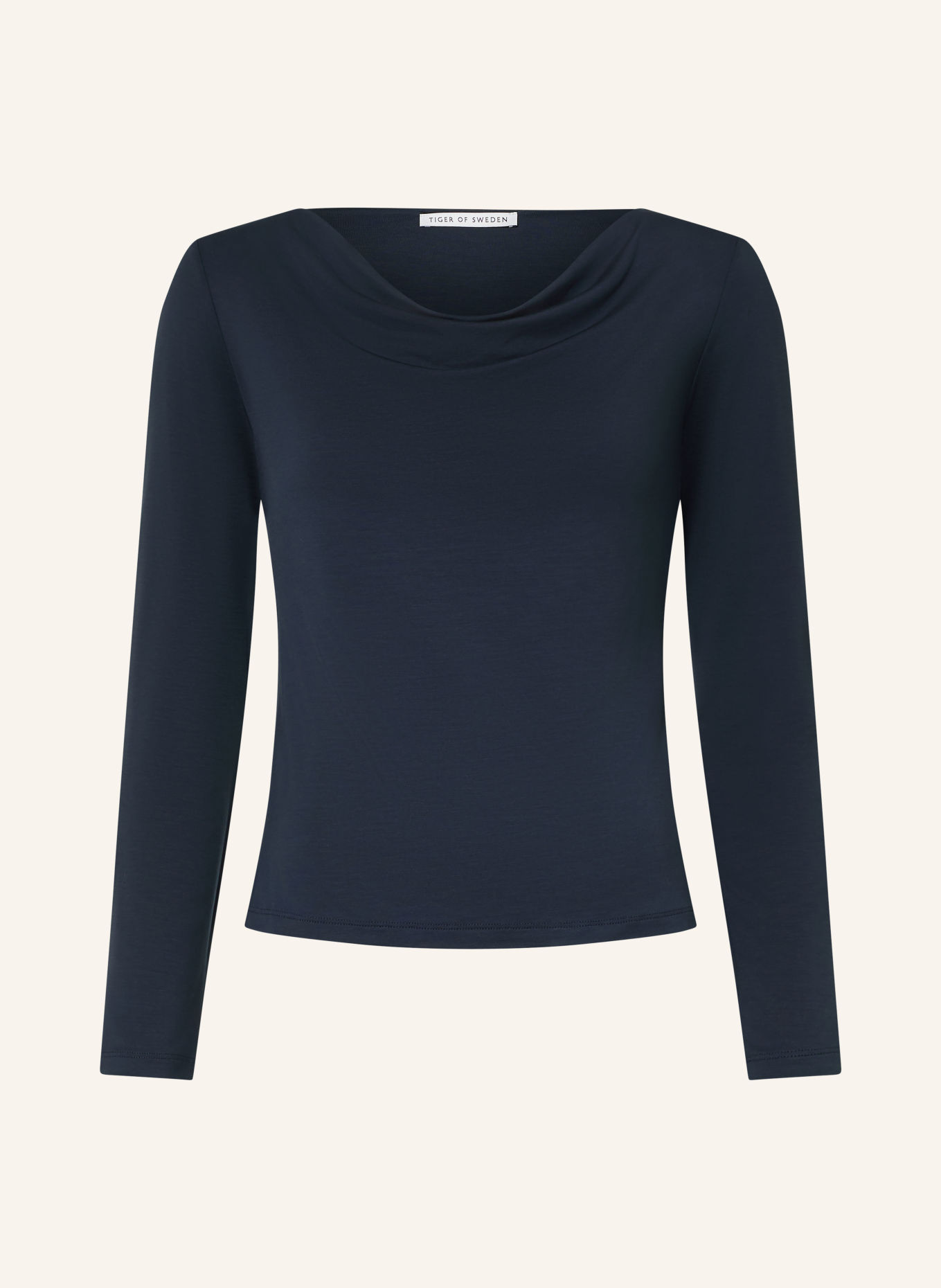 TIGER OF SWEDEN Longsleeve ELOIS: SCHWARZ