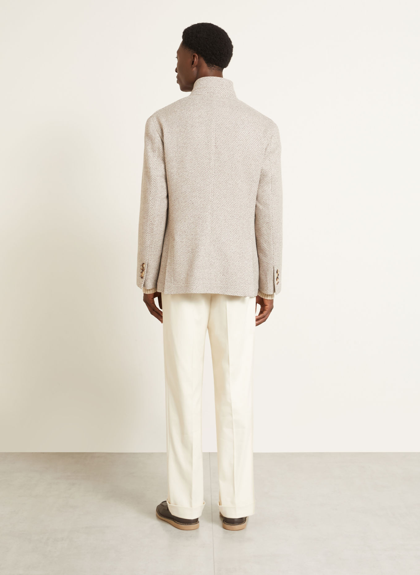 RALPH LAUREN PURPLE LABEL Regular-Fit Chinos: CREAM