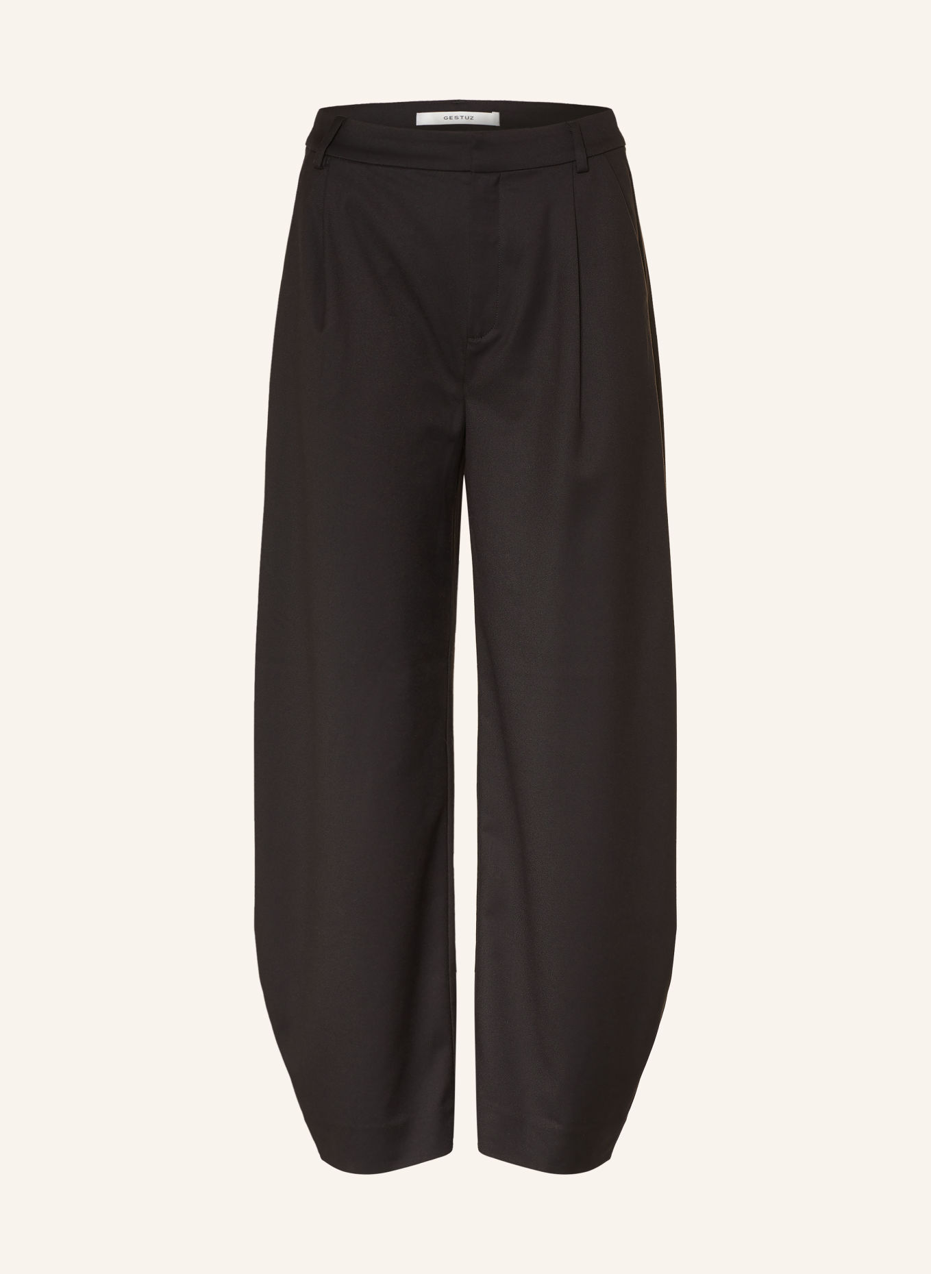 GESTUZ CZCALLIA MW Trousers: BLACK