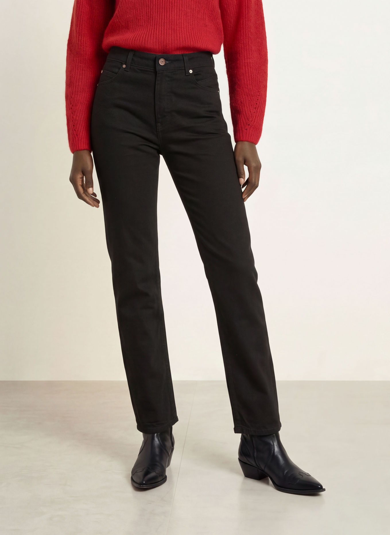 BOSS Straight jeans ADA: 007 BLACK