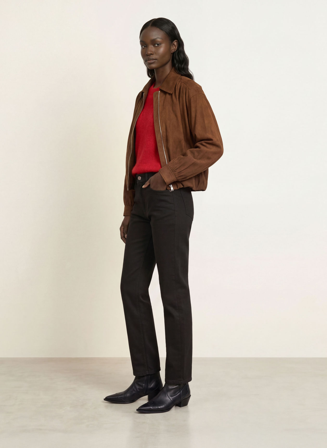 BOSS Straight jeans ADA: 007 BLACK