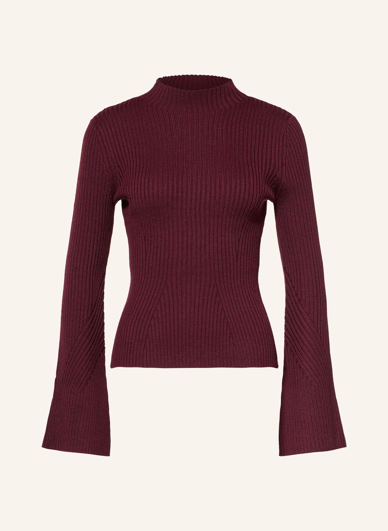 BOSS FABERDEENA Sweater: DARK RED