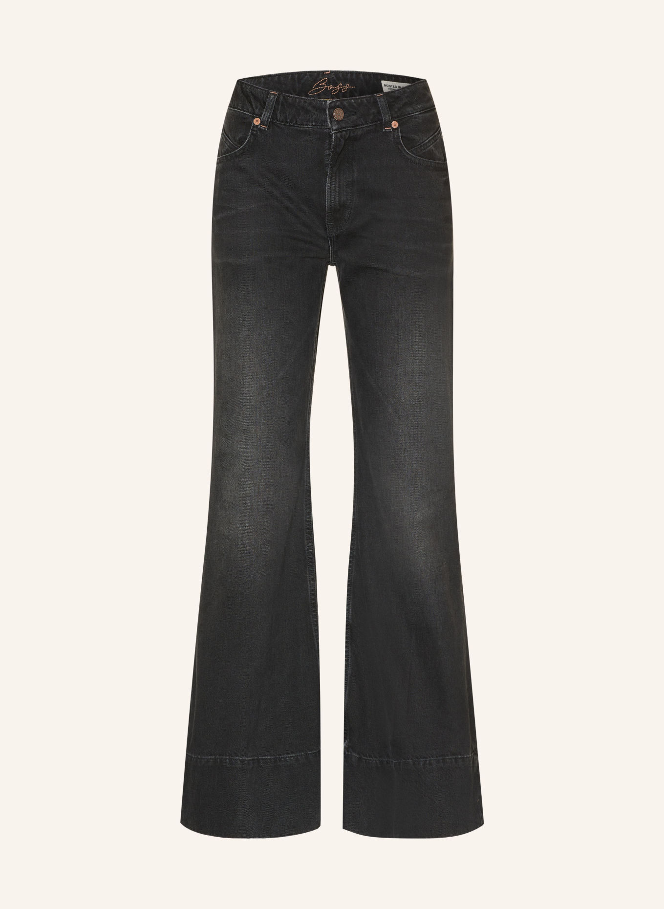 BOSS Jean flare GLORIA: 009 BLACK