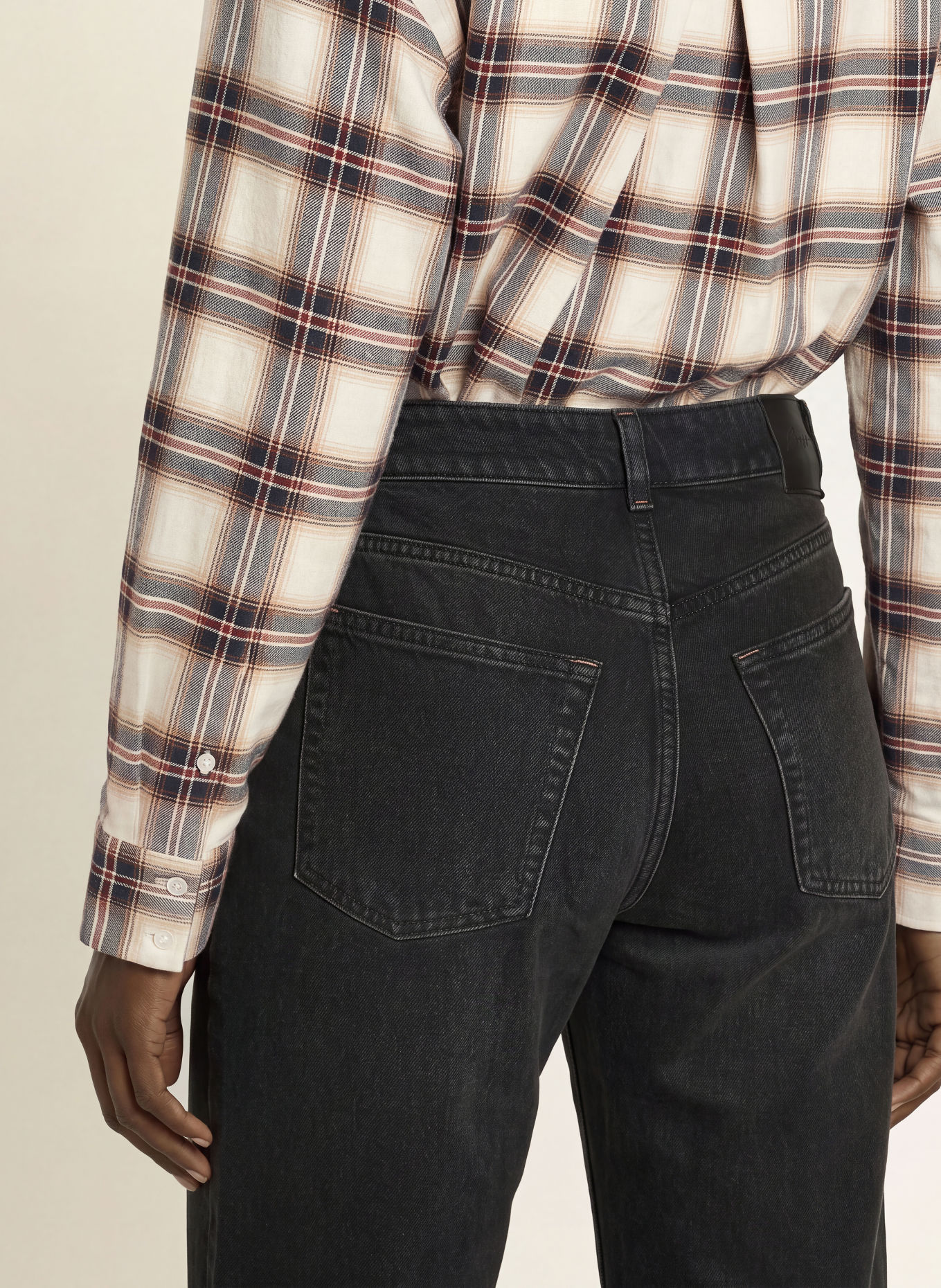 BOSS Jean flare GLORIA: 009 BLACK