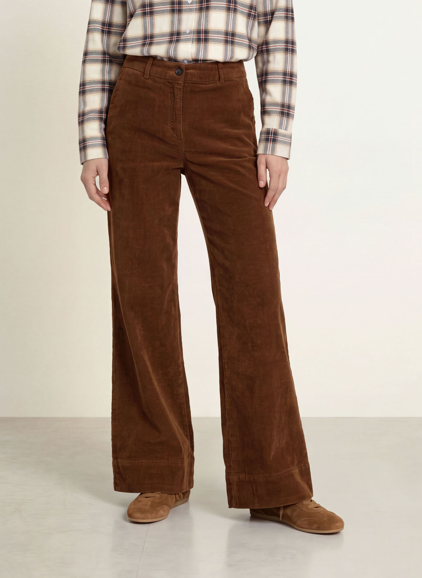 BOSS Cordhose TACODI2: BRAUN