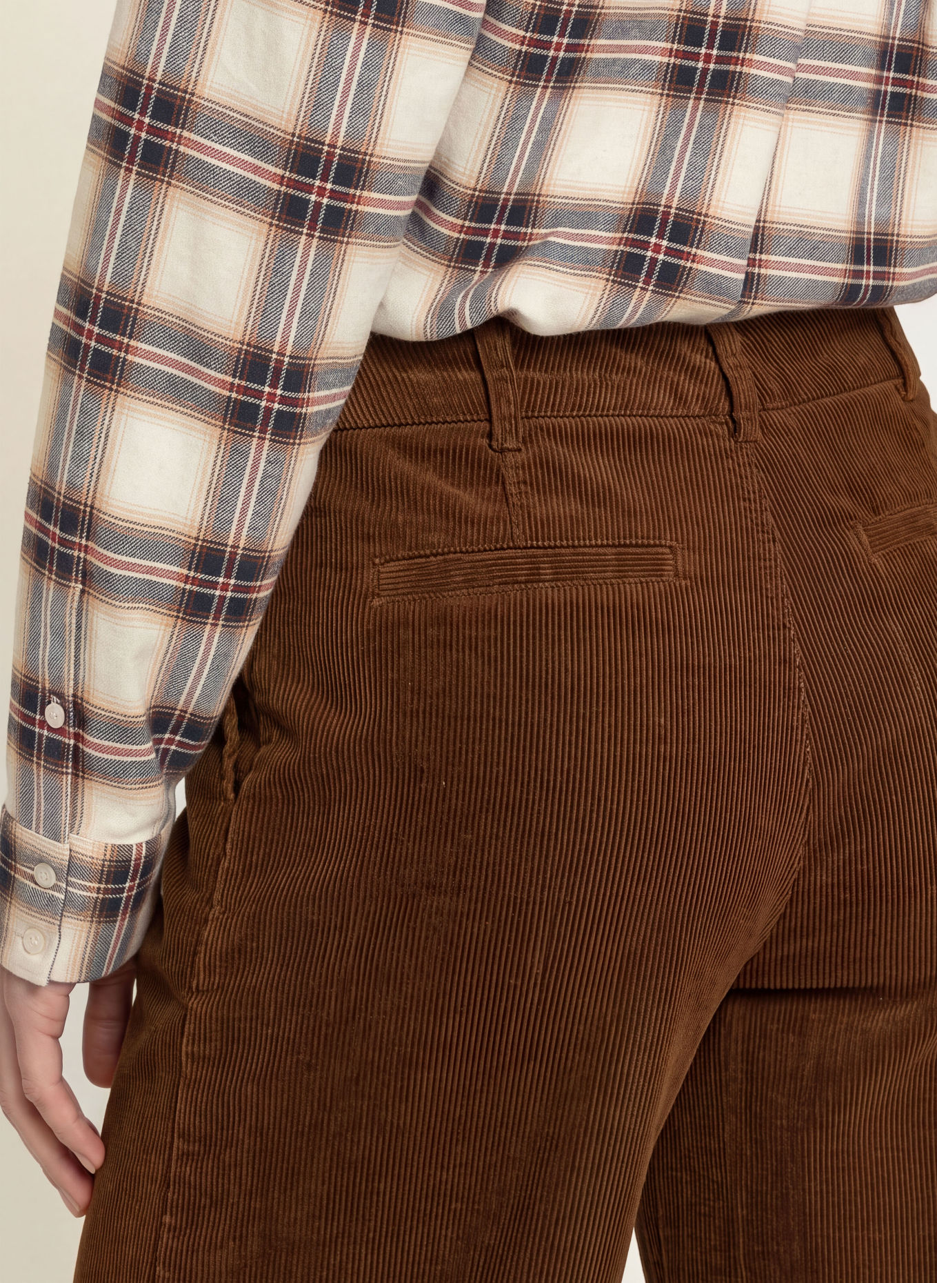 BOSS Cordhose TACODI2: BRAUN