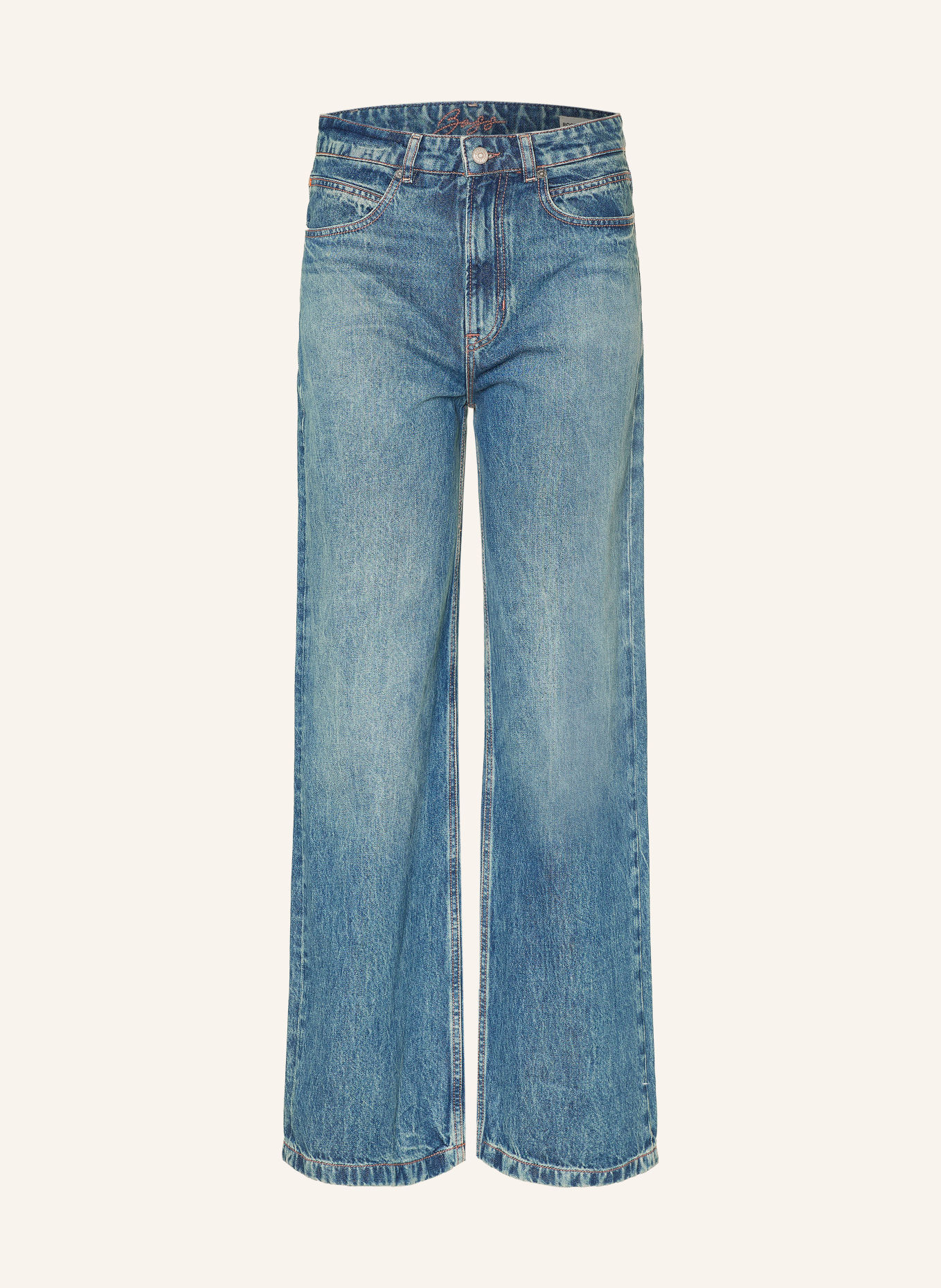 BOSS Wide-Leg jeans THE MARLENE: 427 MEDIUM BLUE
