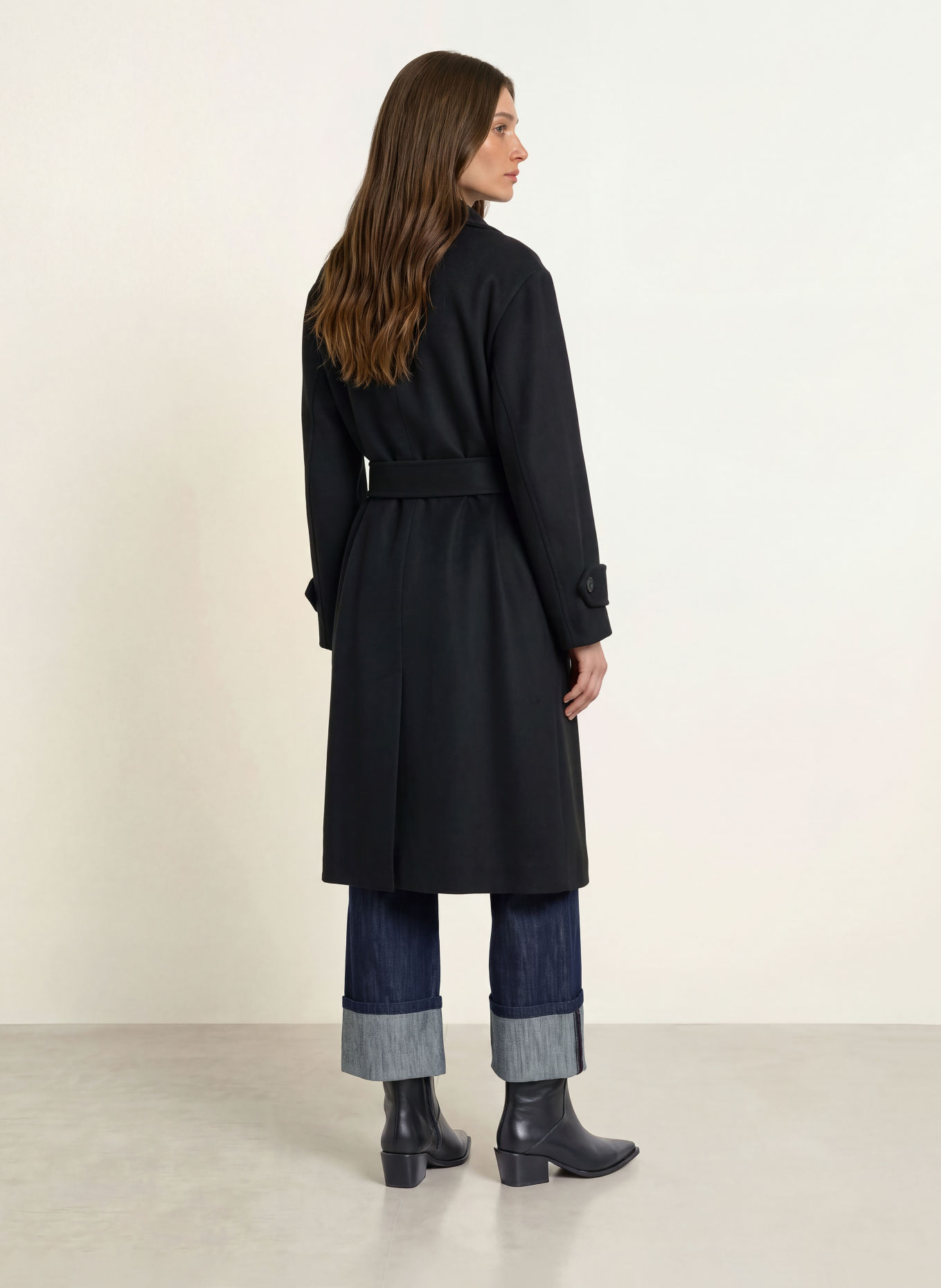BOSS Mantel CAYLA: SCHWARZ