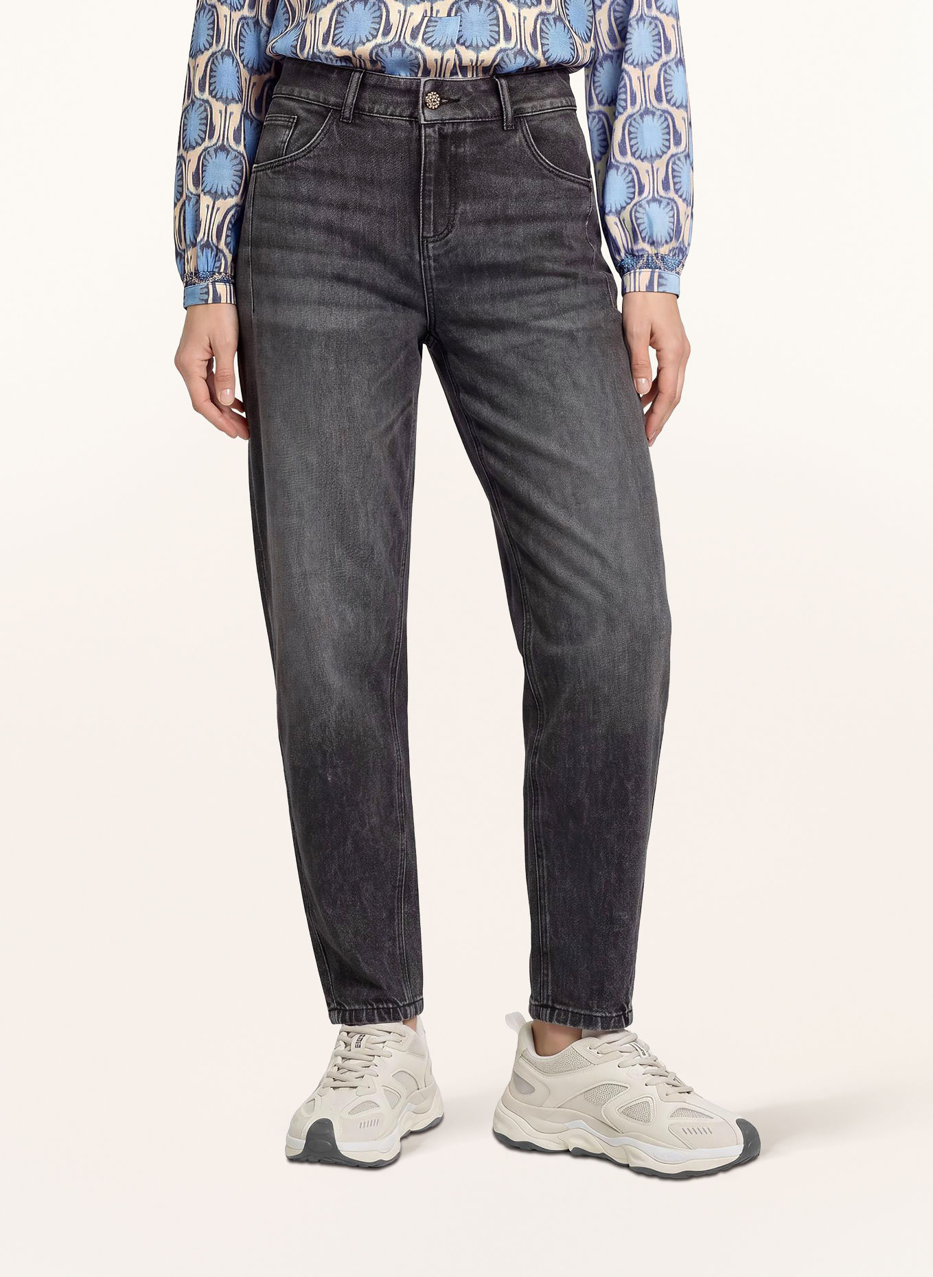 CARTOON Barrel-leg jeans: 9632 DARK GREY DENIM