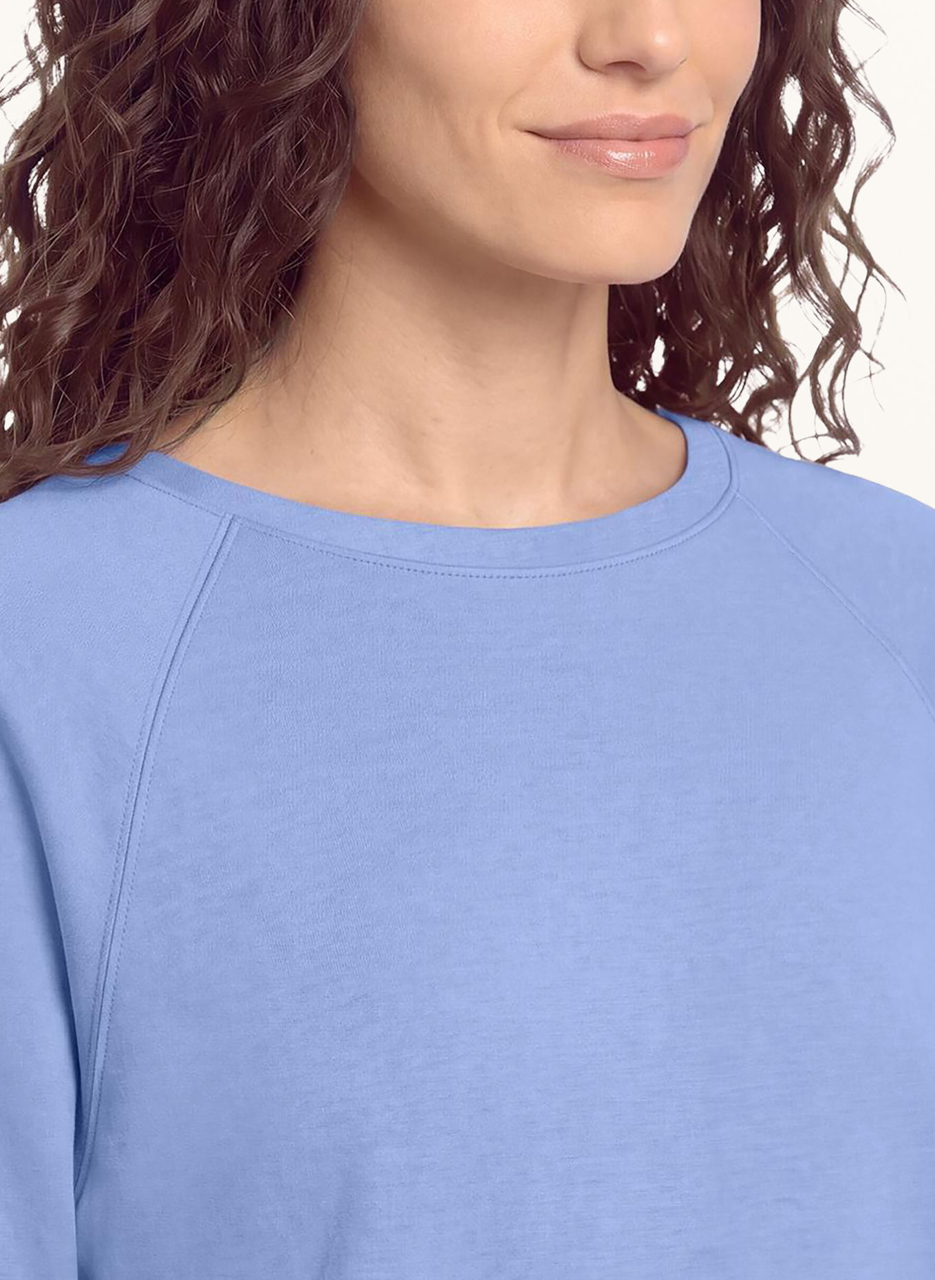 CARTOON Sweatshirt: BLEU CLAIR