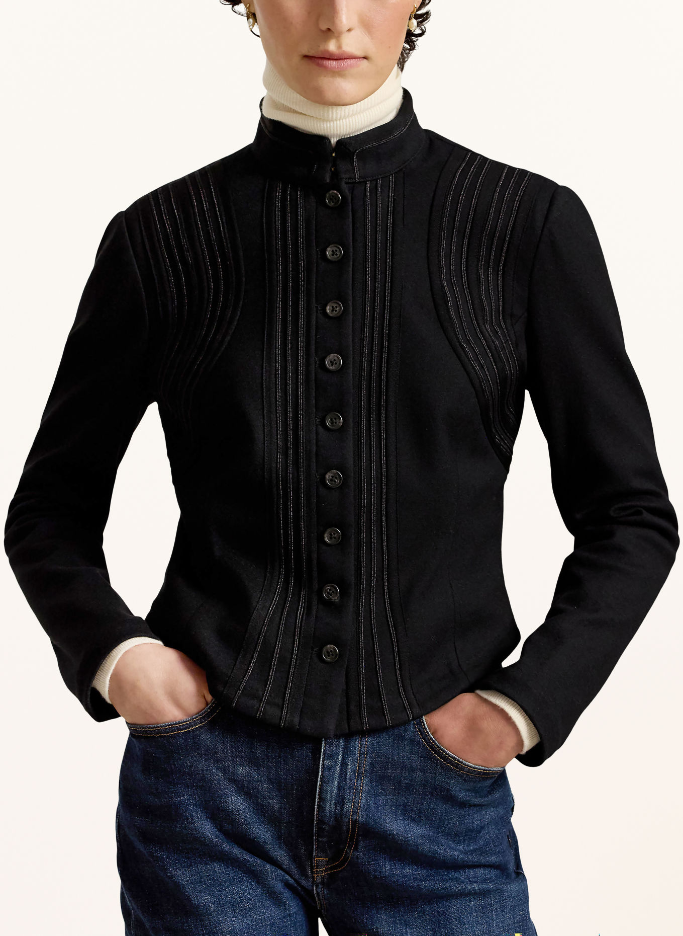 POLO RALPH LAUREN Blazer: BLACK