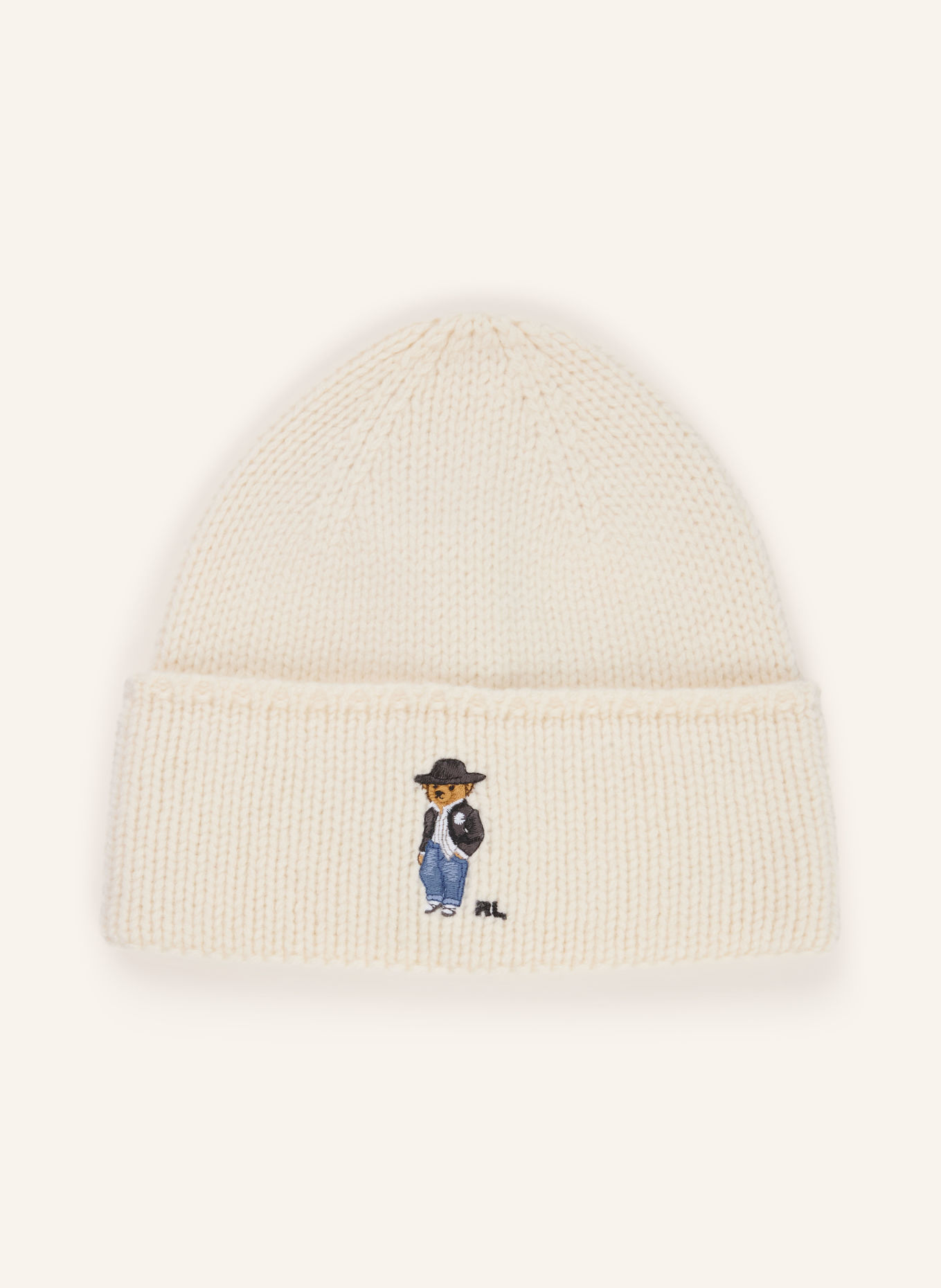 POLO RALPH LAUREN Mütze: CREME