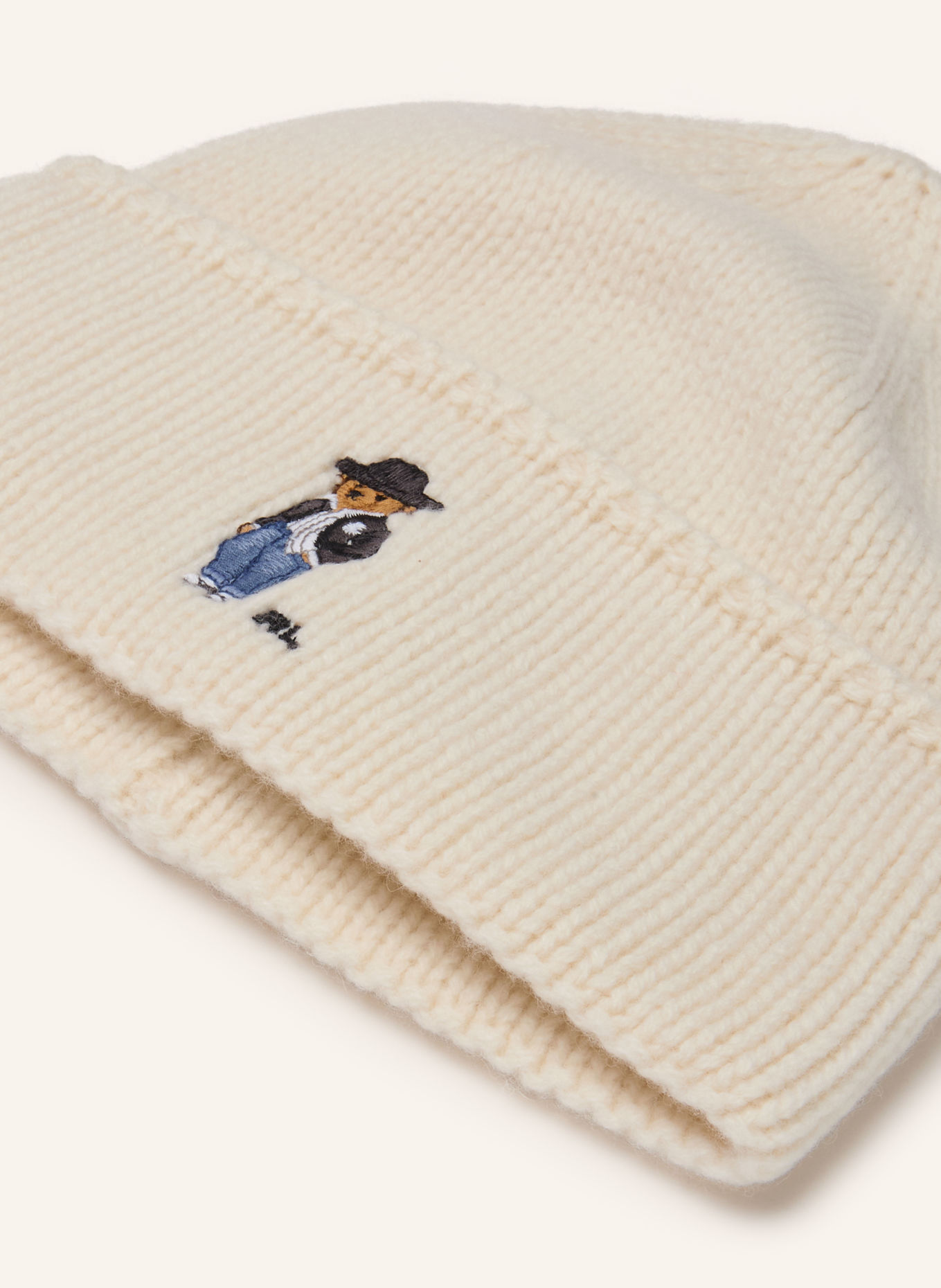 POLO RALPH LAUREN Mütze: CREME