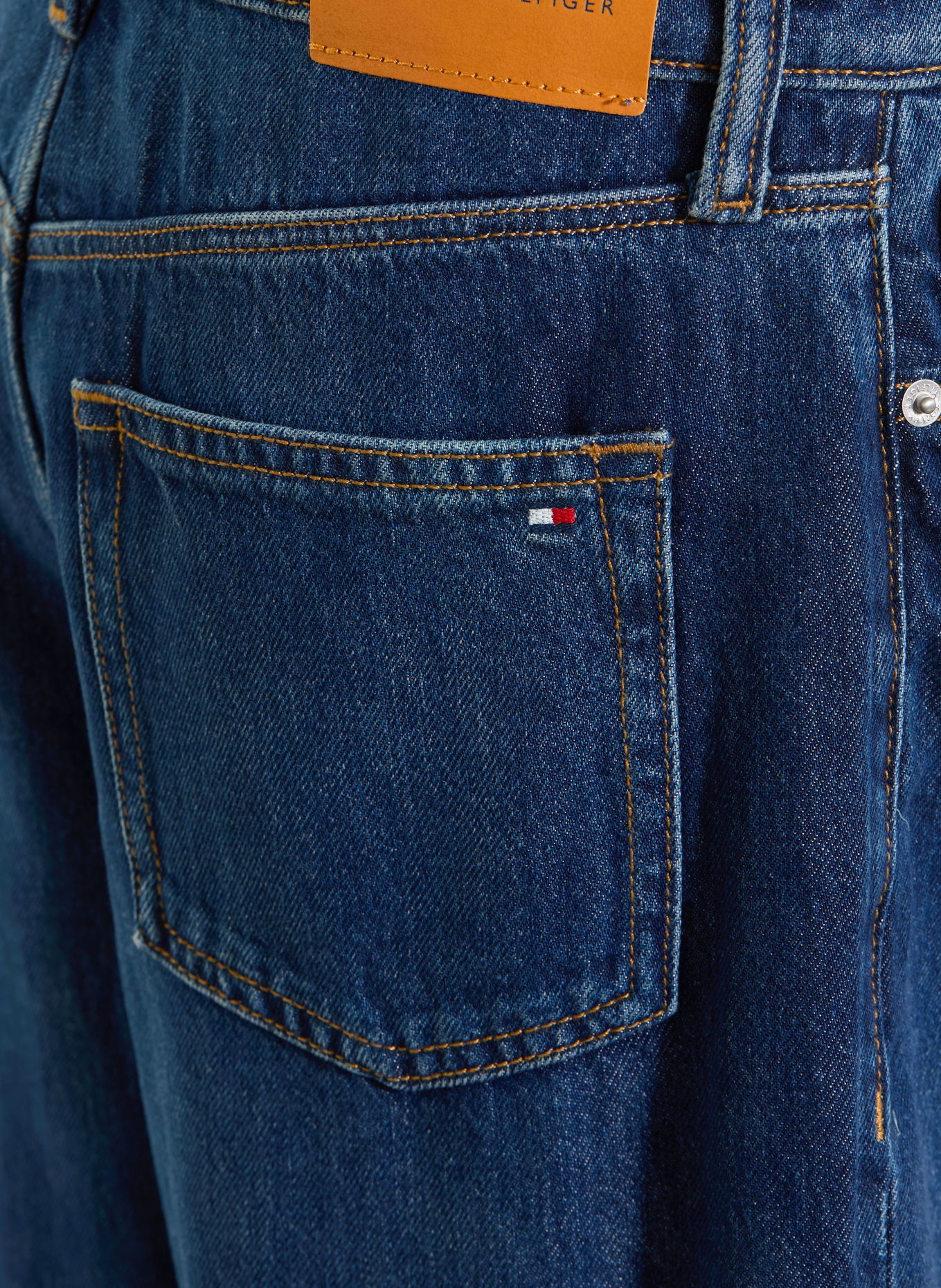 TOMMY HILFIGER Jeans Barrel Fit: 1BJ Darkused1